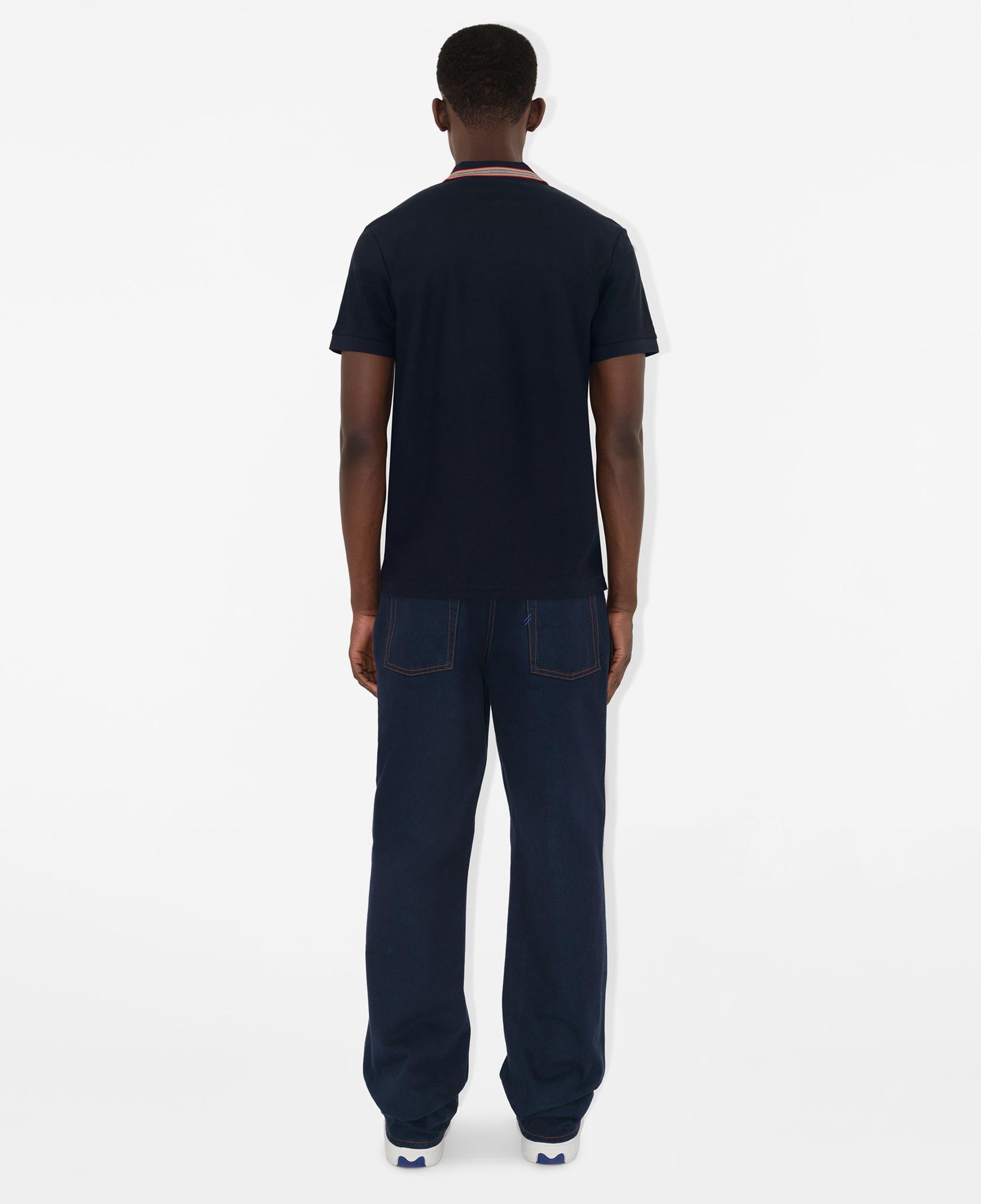 Burberry Erkek Mavi Polo