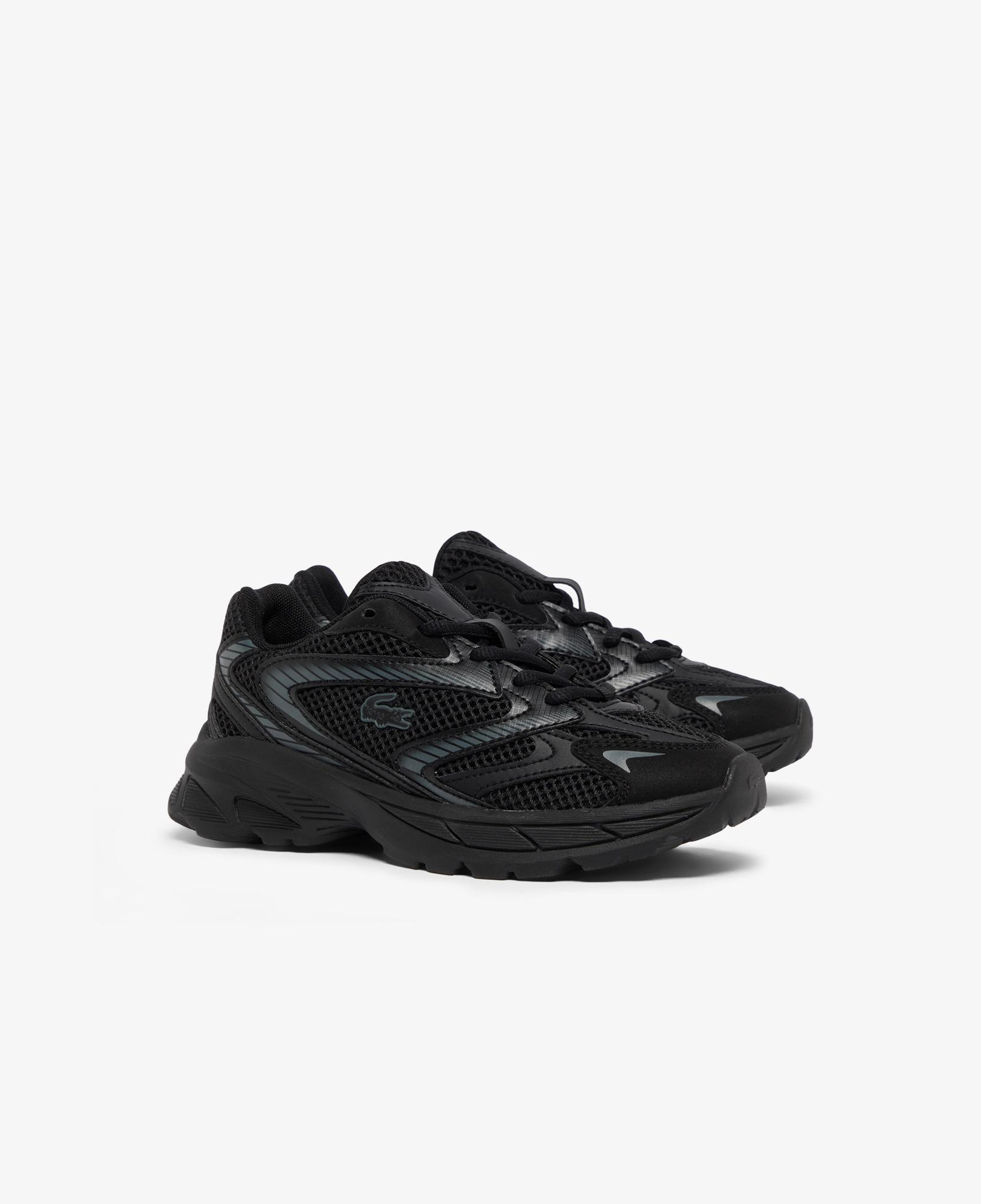 L003 Neo Shot Çocuk Siyah Sneaker