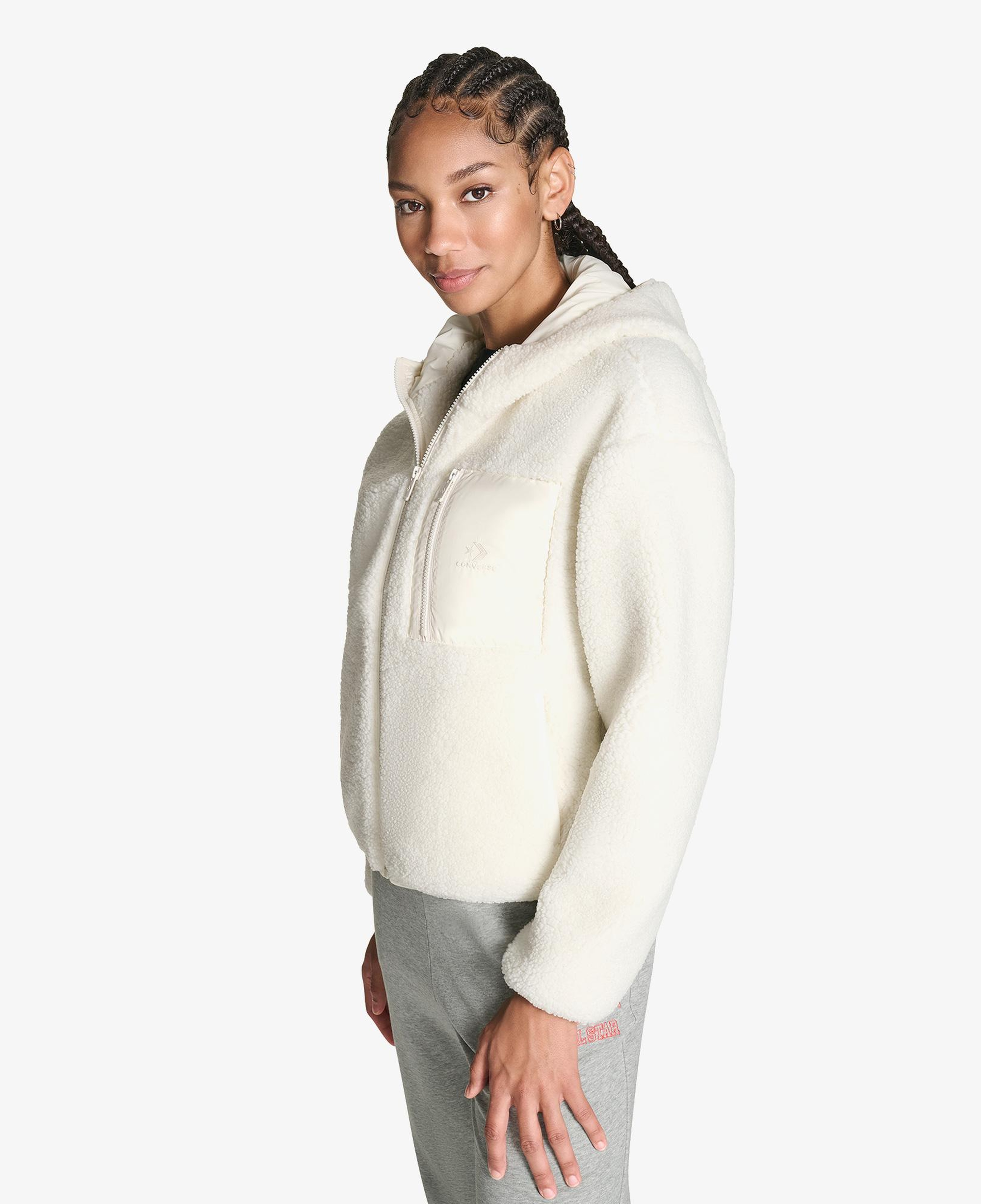 Converse Sherpa Kadın Krem Ceket