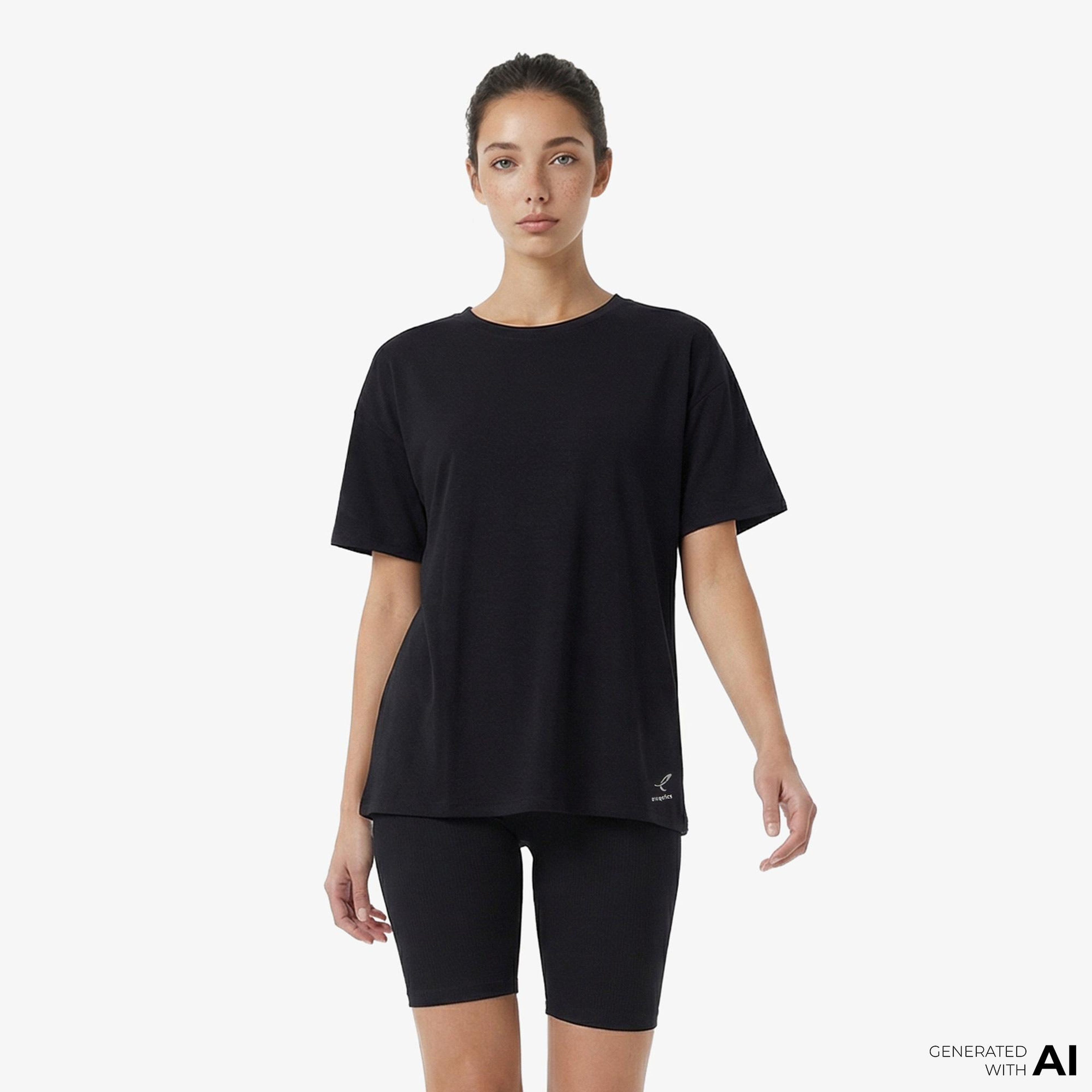 Energetics Gilma Ss Kadın Siyah Antrenman T-Shirt
