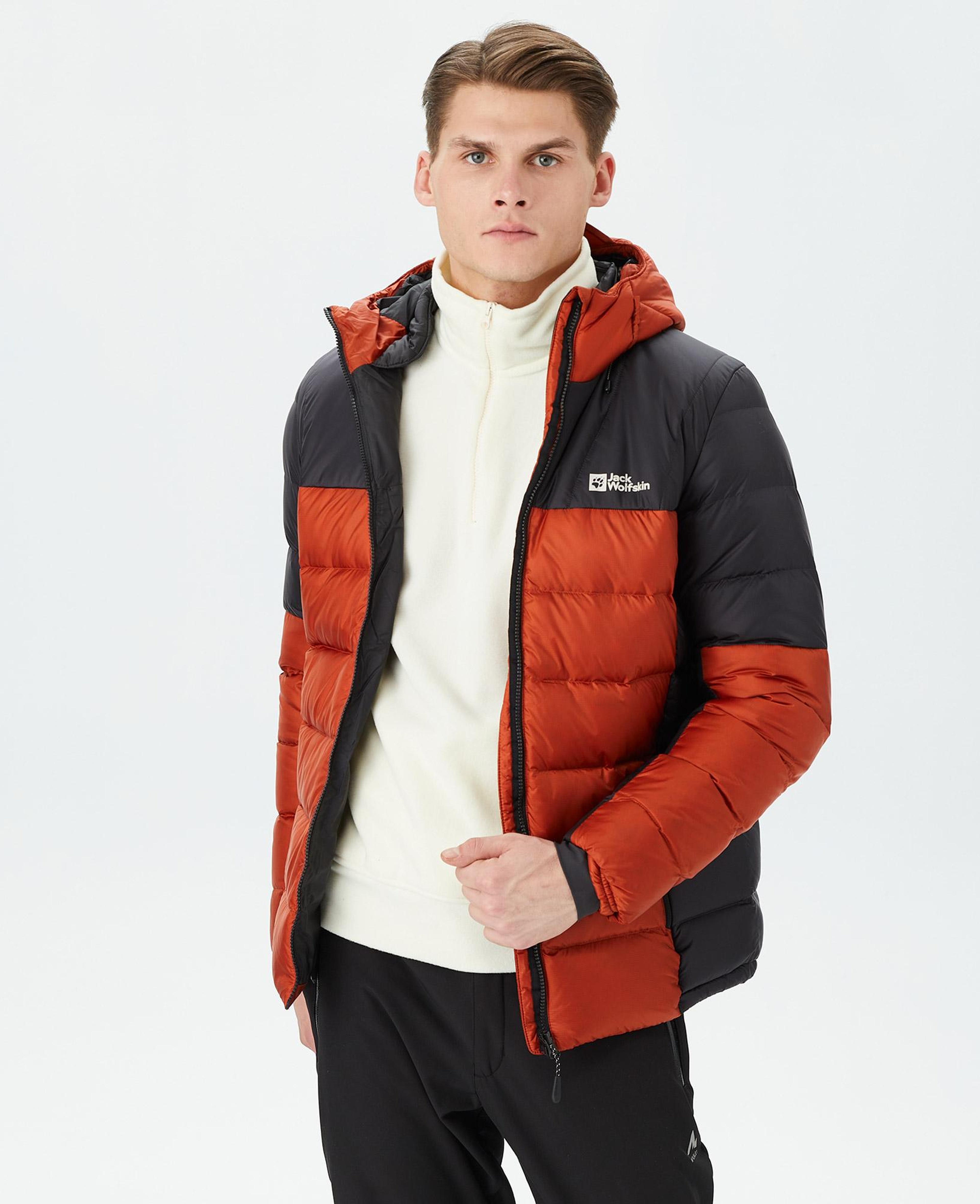 Jack Wolfskin Down Erkek Kahverengi Outdoor Mont
