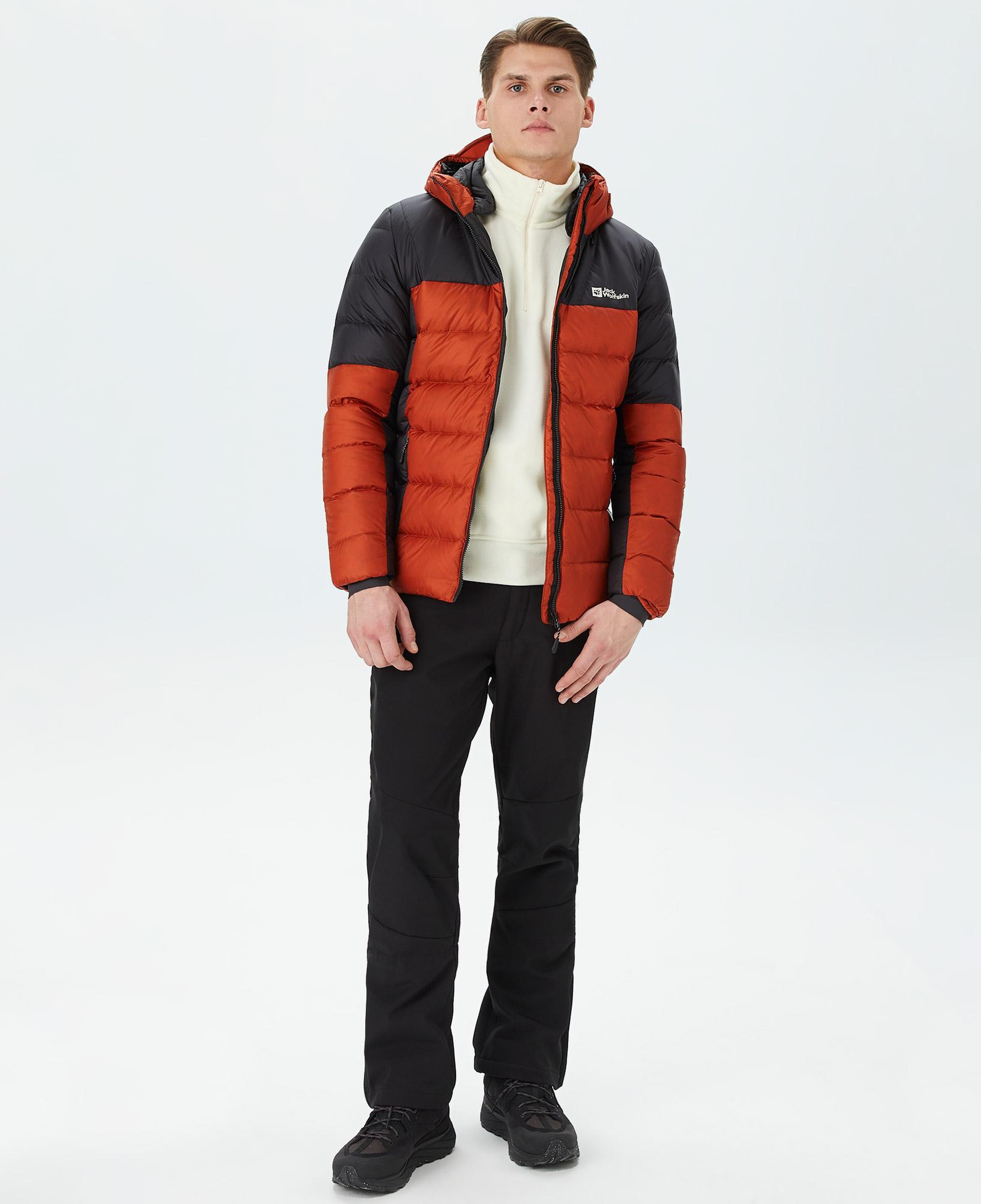 Jack Wolfskin Down Erkek Kahverengi Outdoor Mont