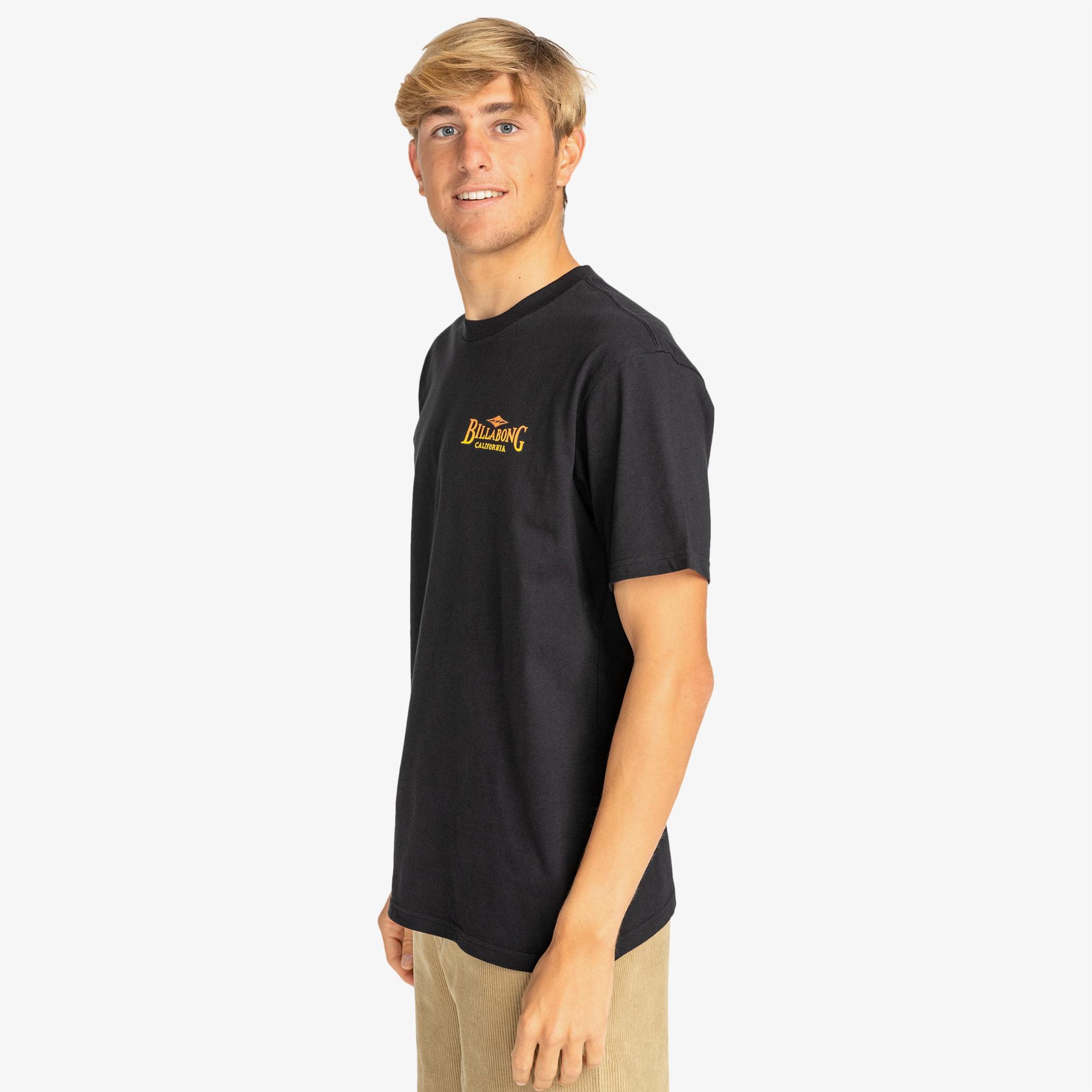 Billabong Dreamy Place Erkek Siyah Günlük T-Shirt