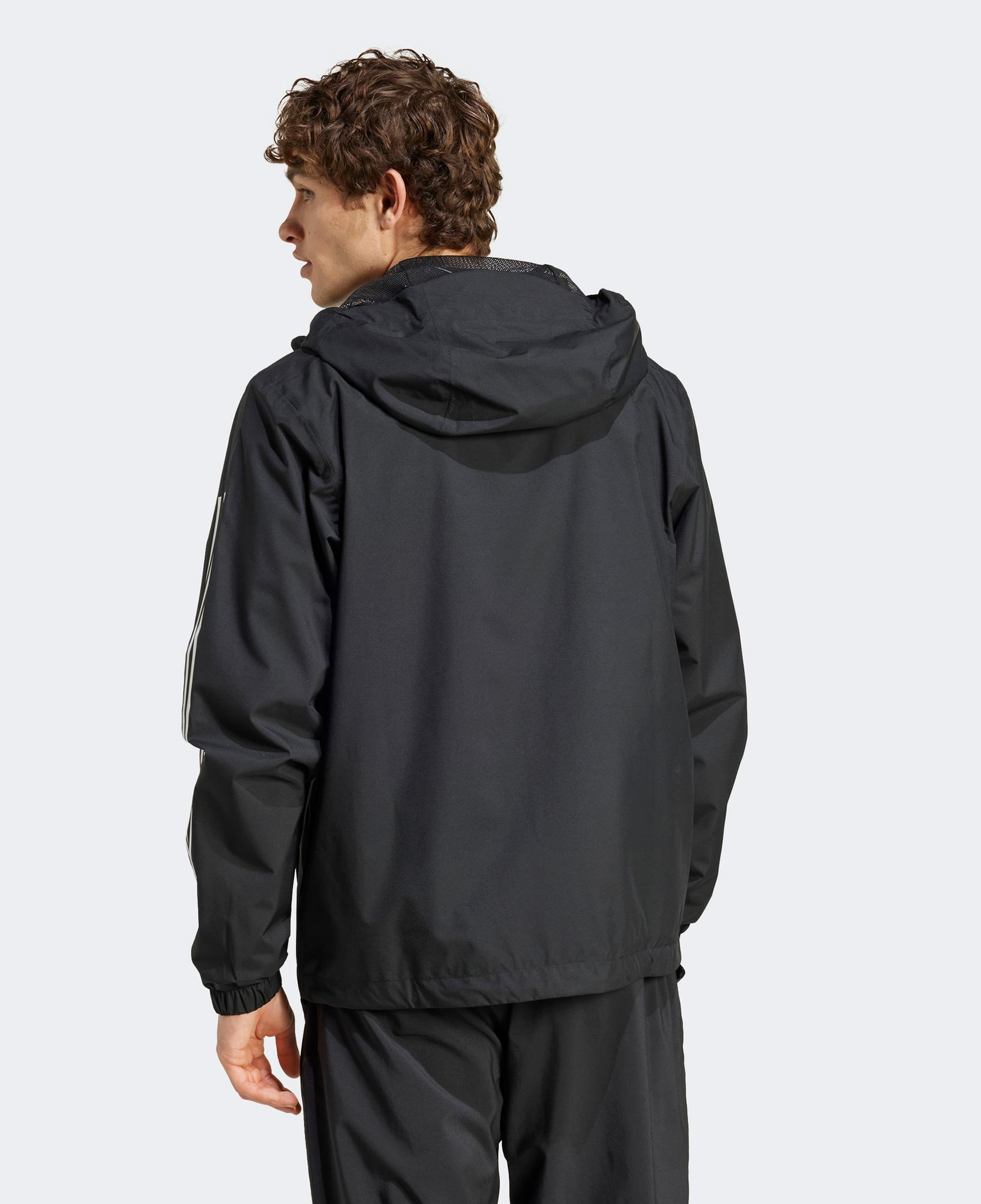 adidas Essentials 3S Erkek Siyah Günlük Ceket
