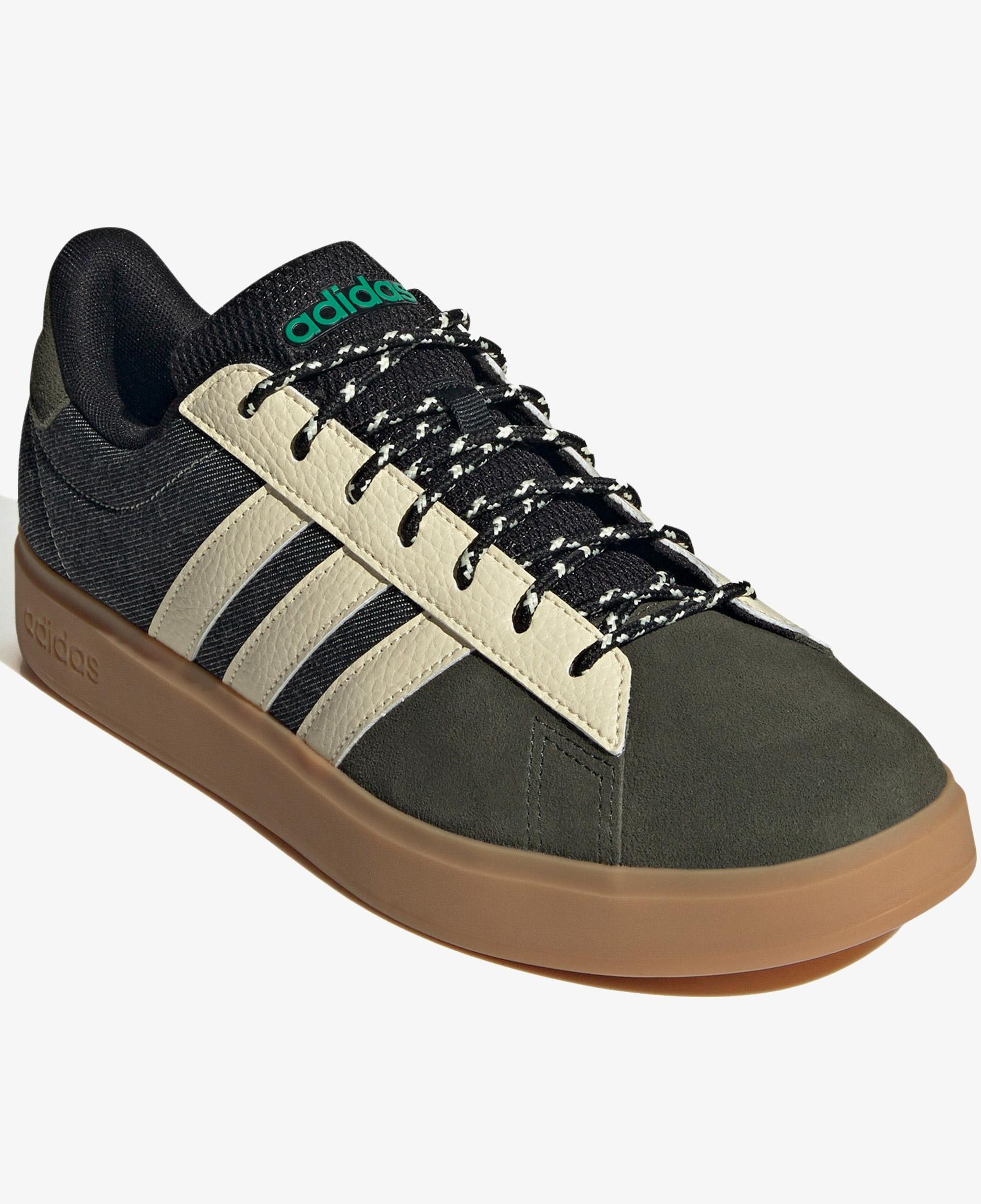 adidas Grand Court 2.0 Erkek Siyah Spor Ayakkabı