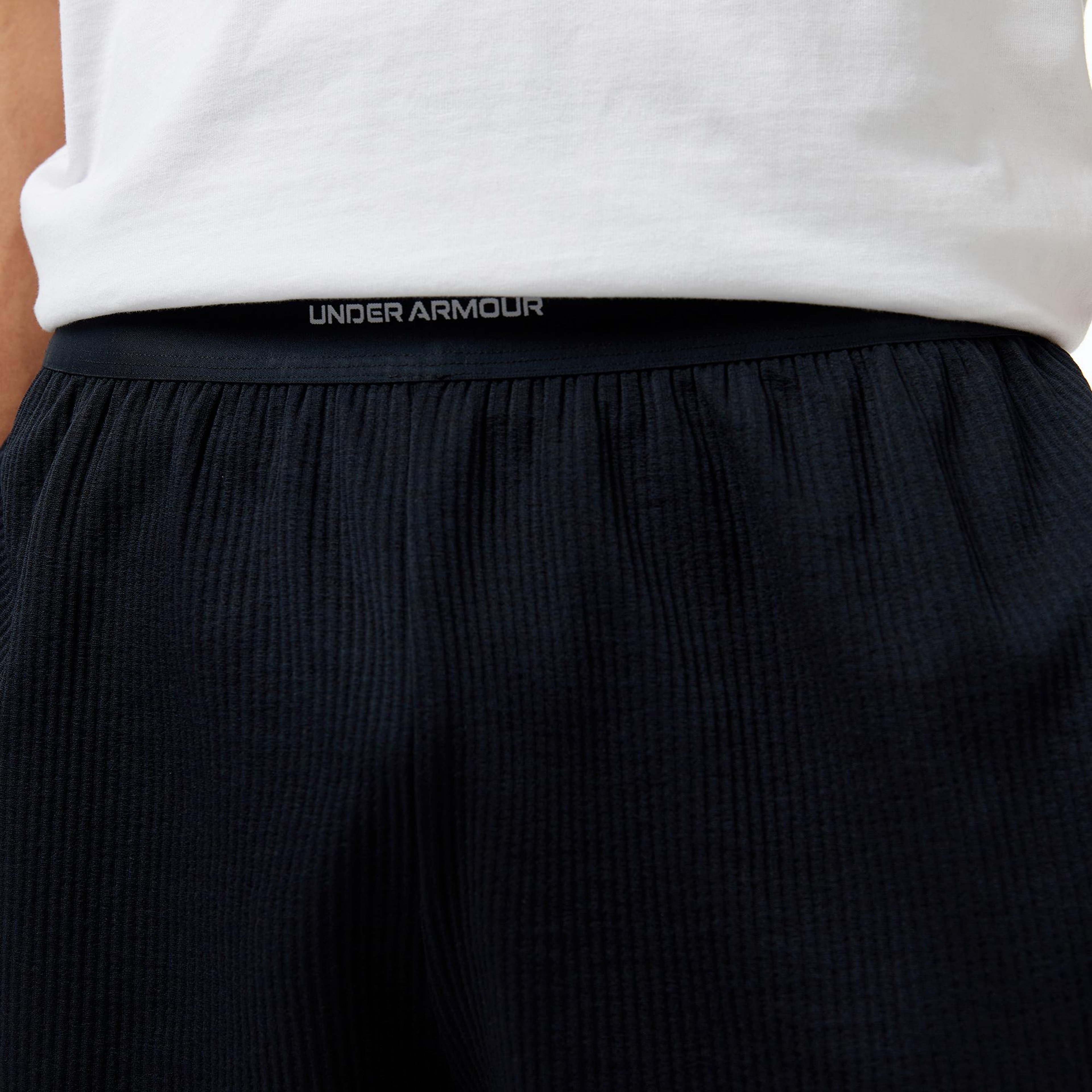 Under Armour Meridian Rib Kadın Siyah Antrenman Şortu