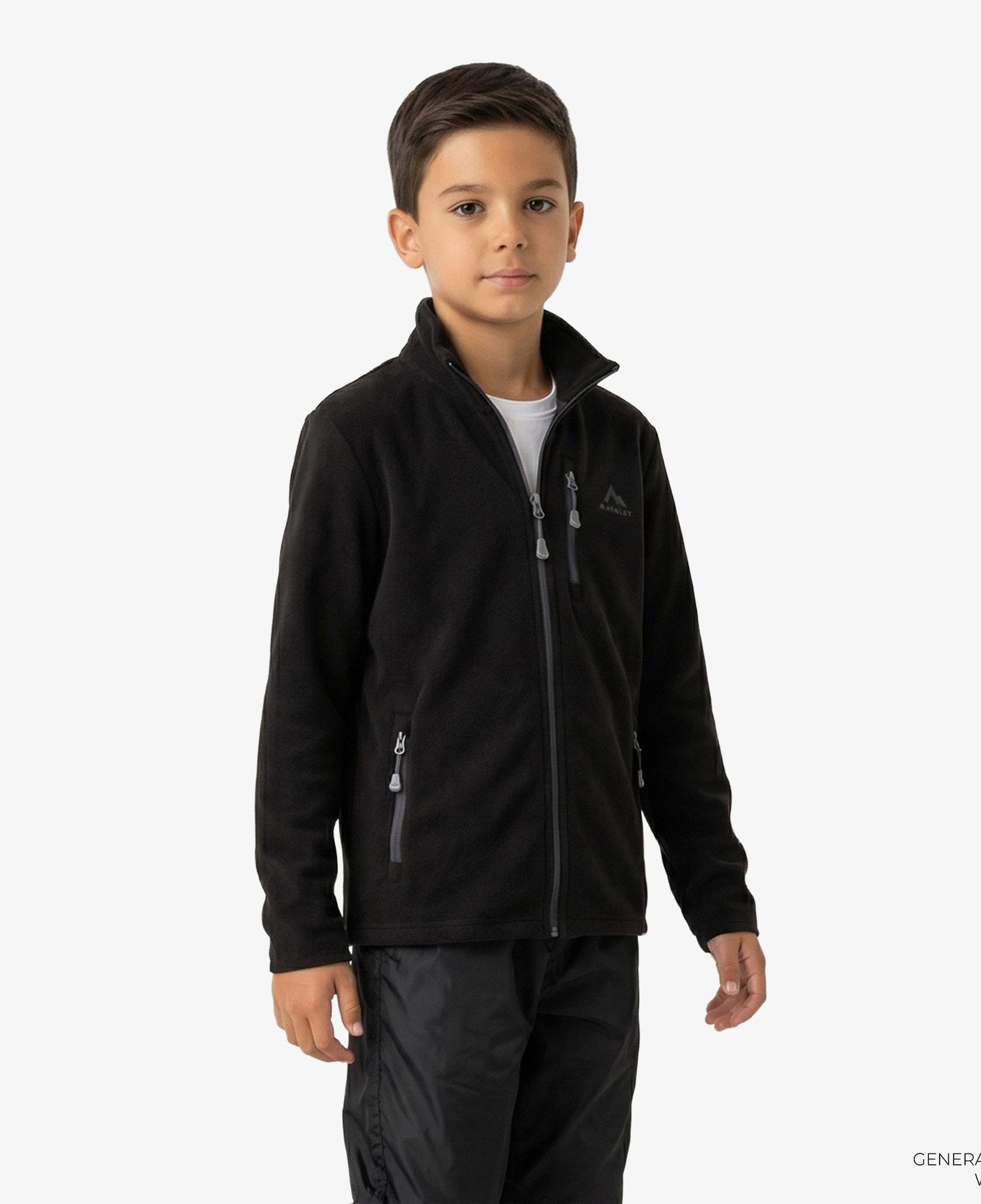 McKinley Coari Jrs Çocuk Siyah Outdoor Polar
