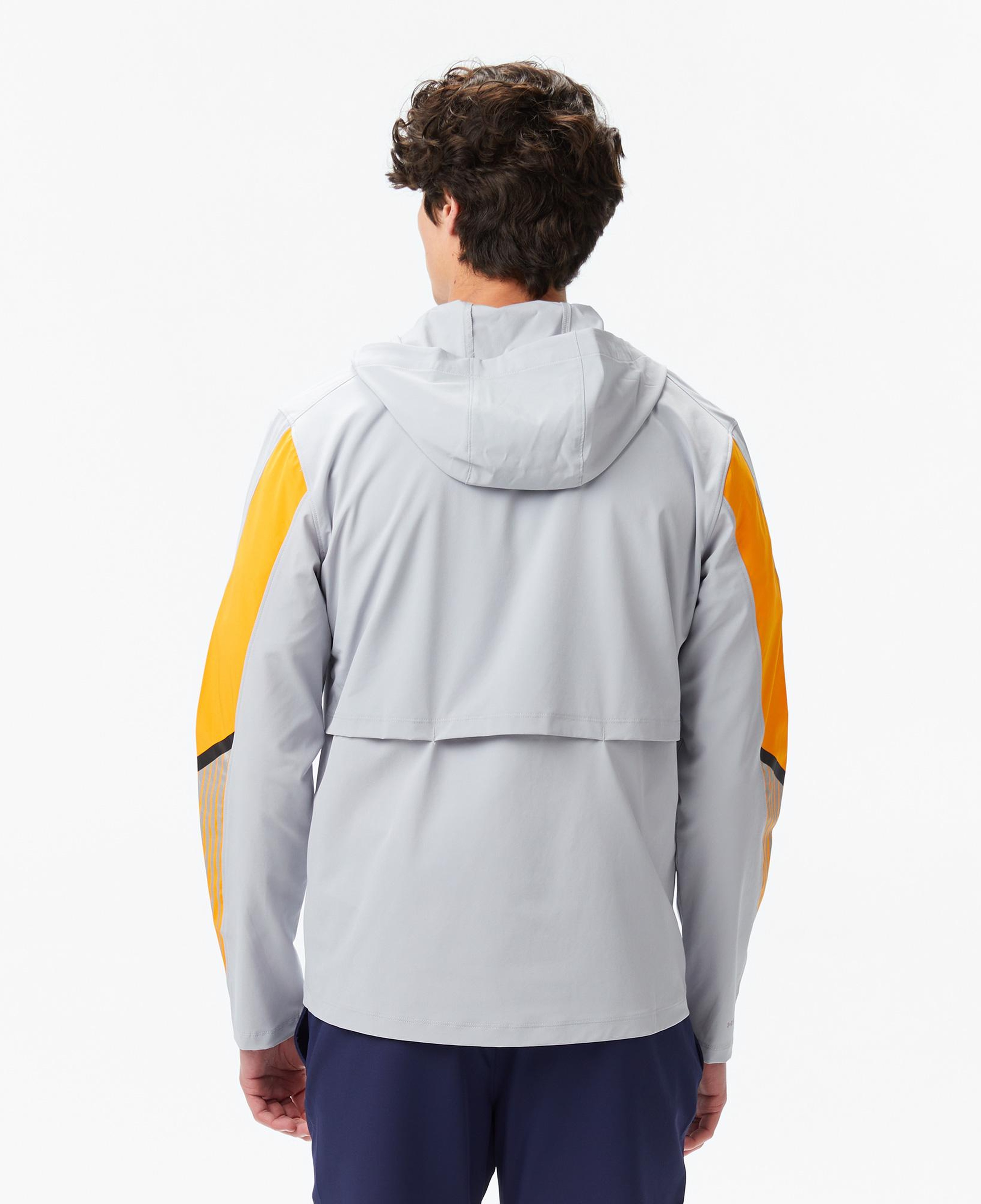 Under Armour Elociti Storm Hooded Erkek Gri Koşu Ceketi