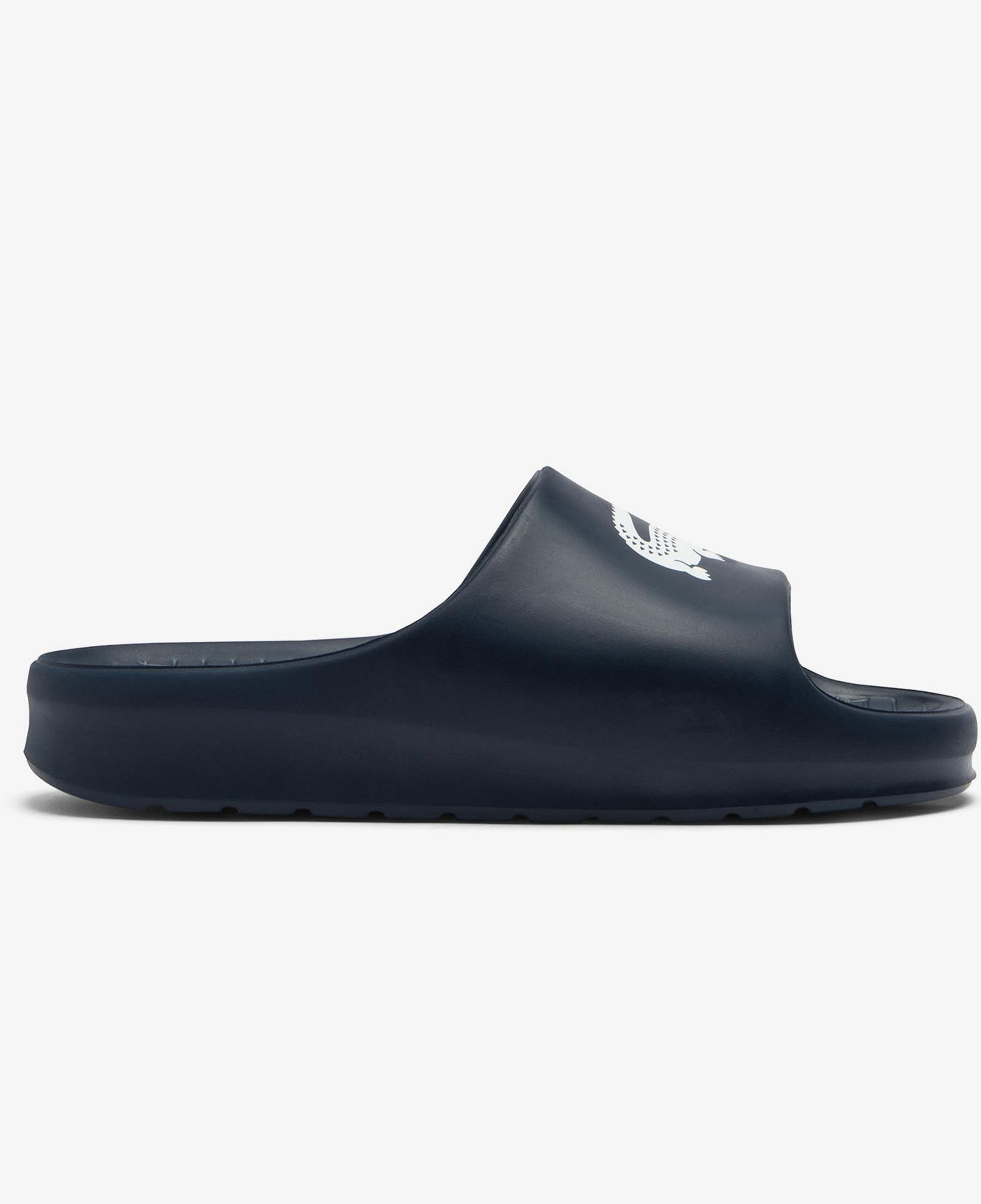 Lacoste Serve Slide 2.0 Erkek Mavi Terlik