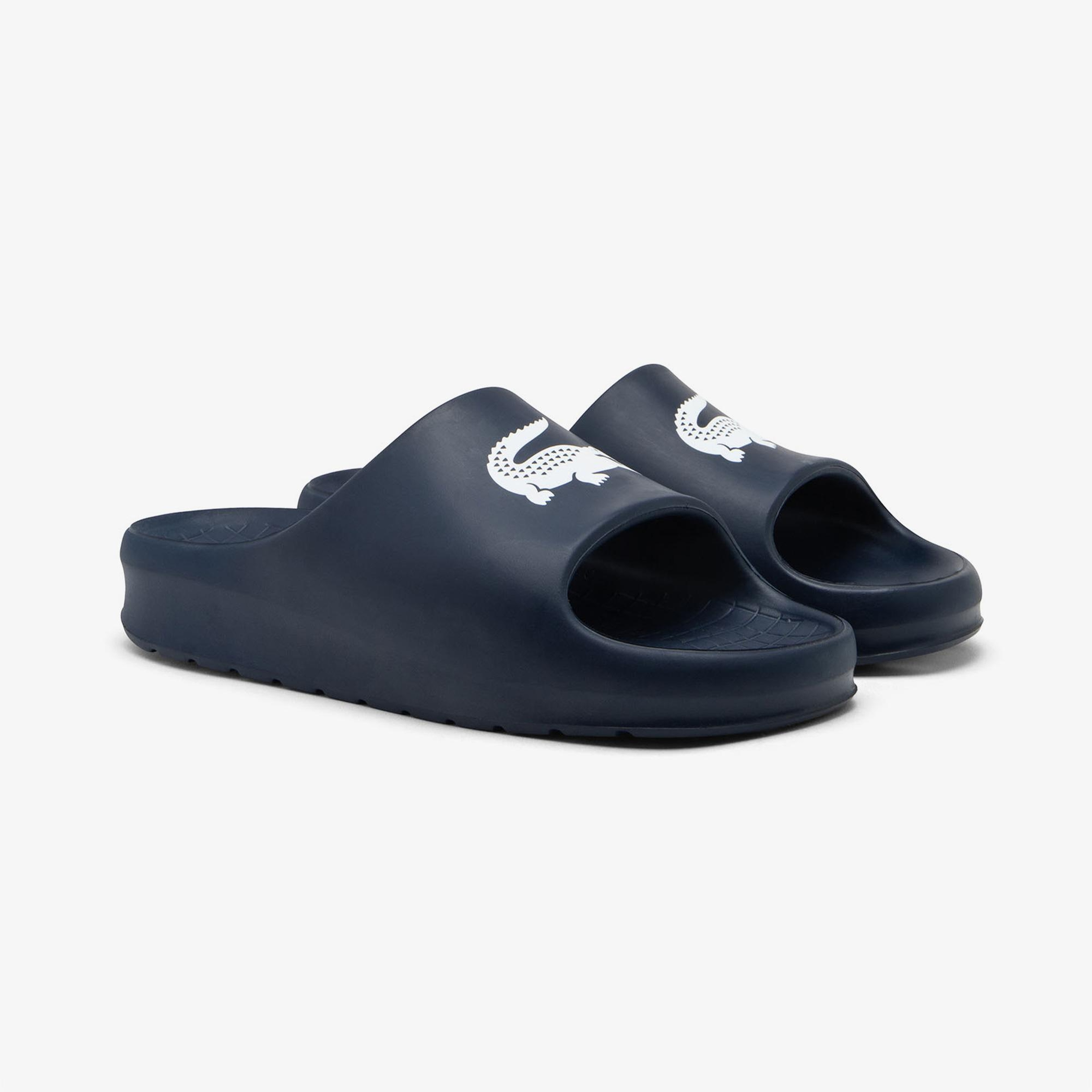 Lacoste Serve Slide 2.0 Erkek Mavi Terlik