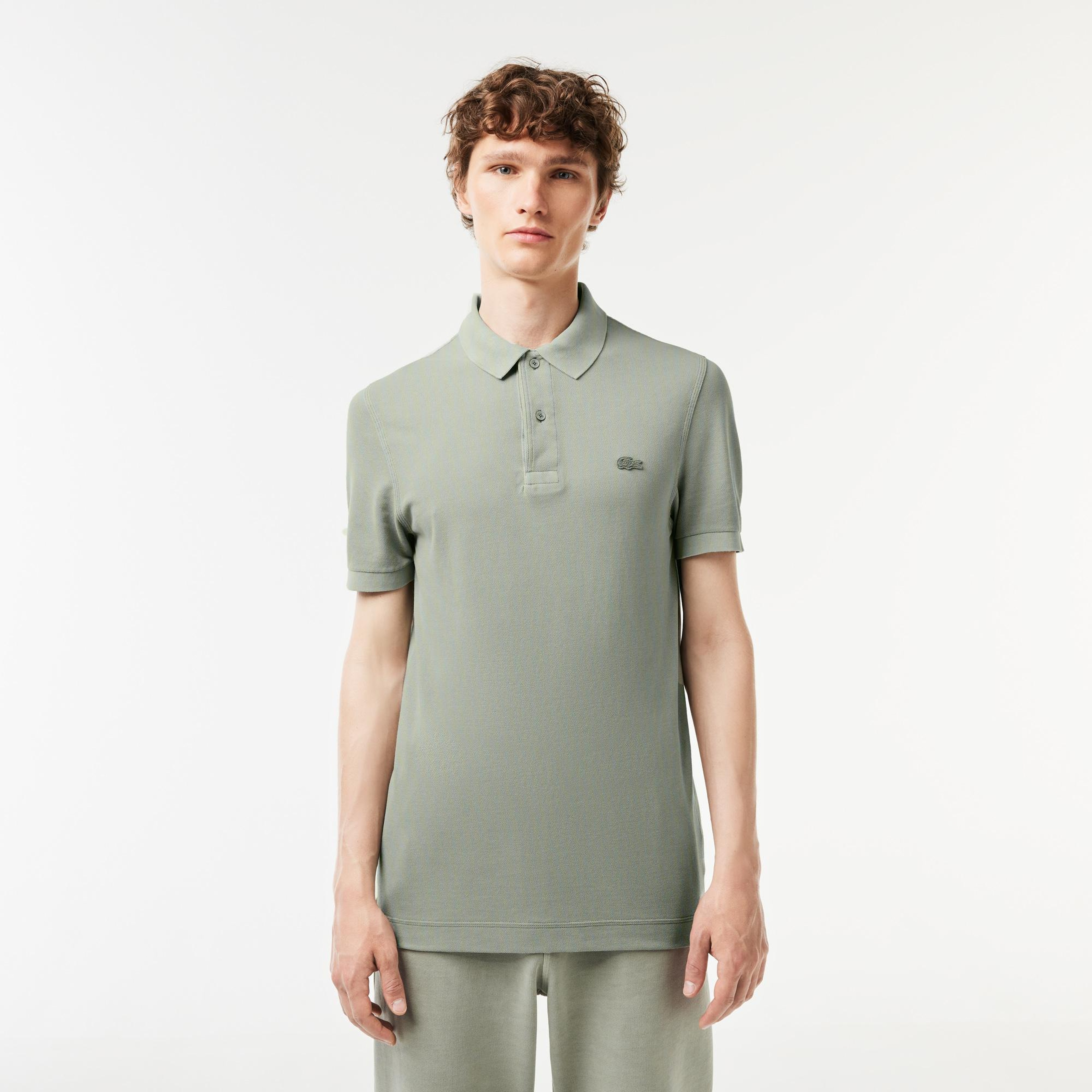 Erkek Regular Fit Yeşil Polo