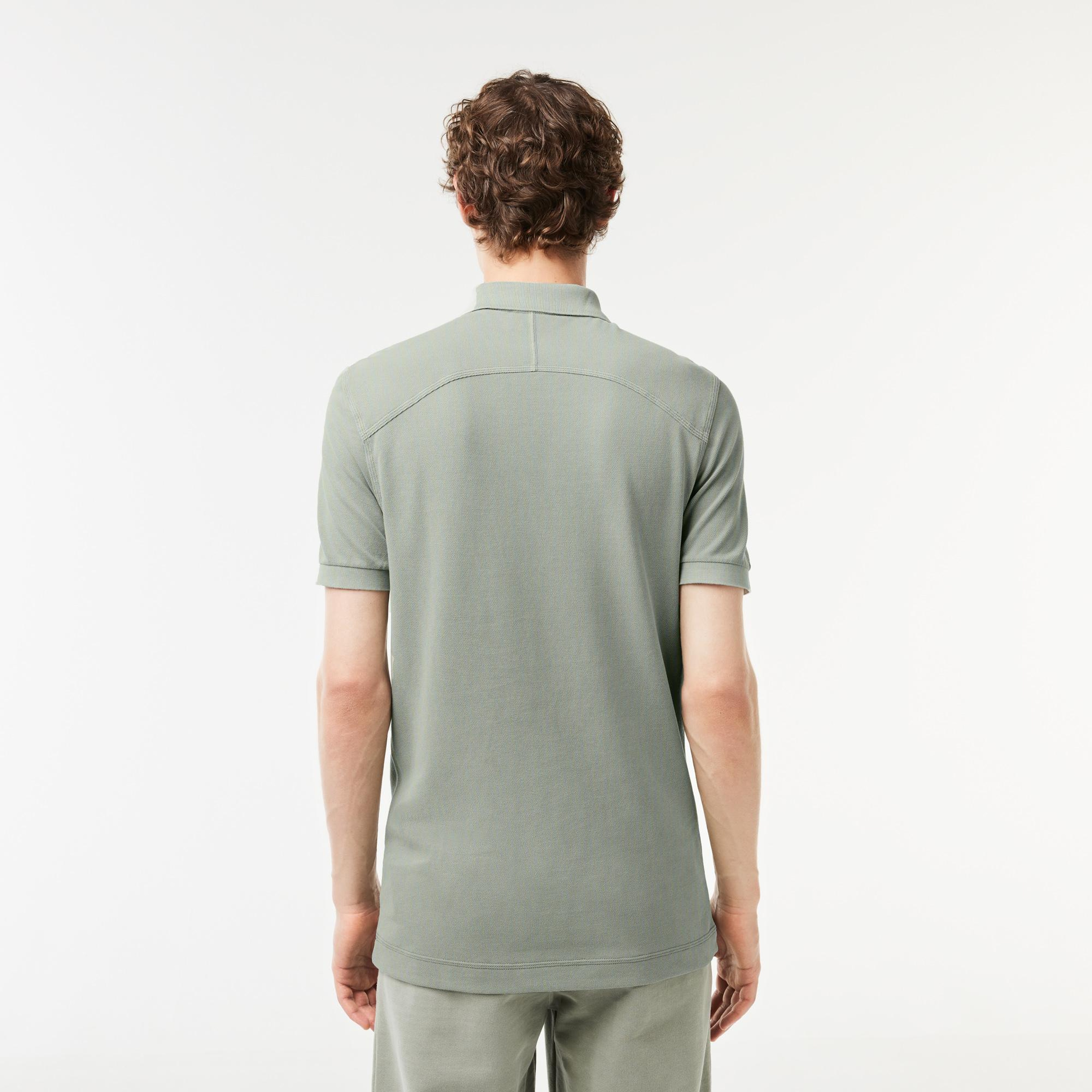 Erkek Regular Fit Yeşil Polo