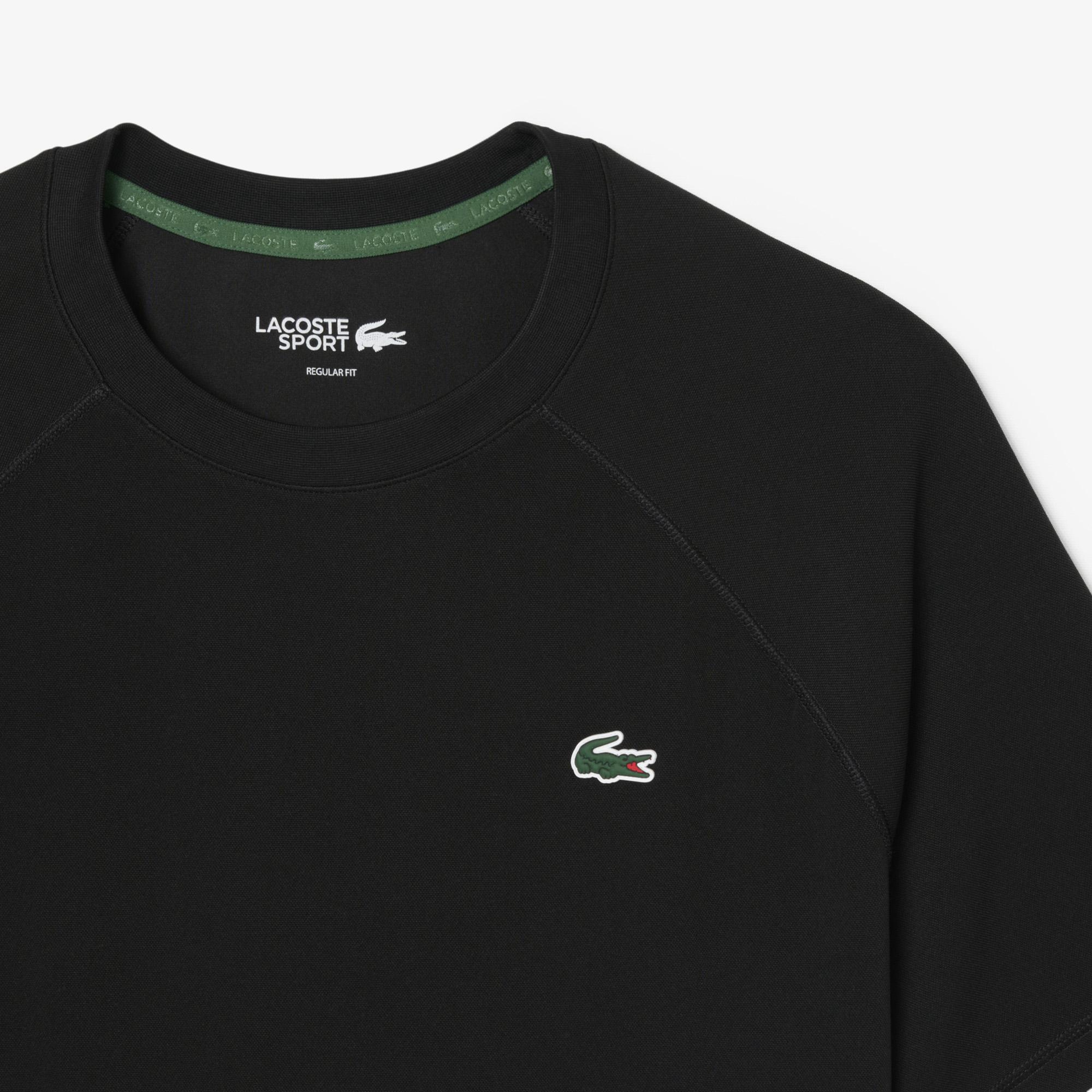Lacoste Erkek Regular Fit Bisiklet Yaka Siyah T-Shirt