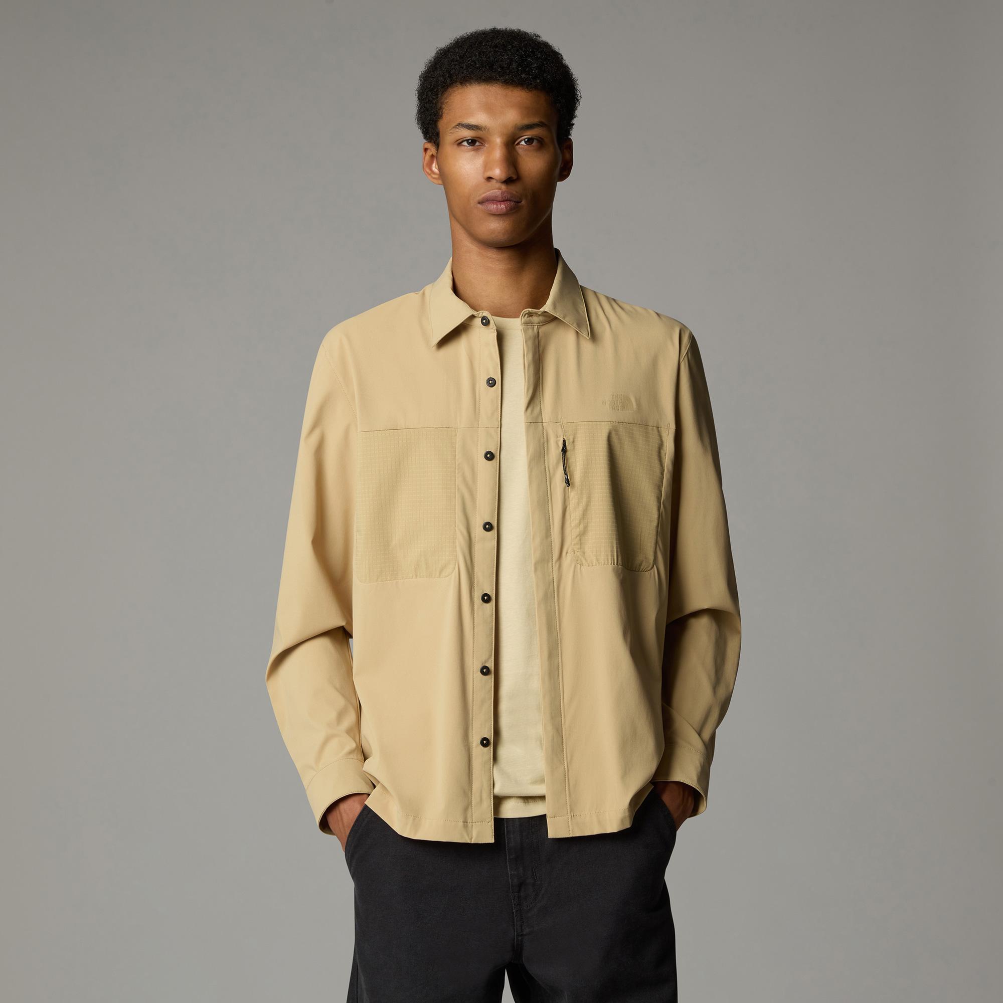 The North Face L/S Lightrange Erkek Kahverengi Outdoor Gömlek