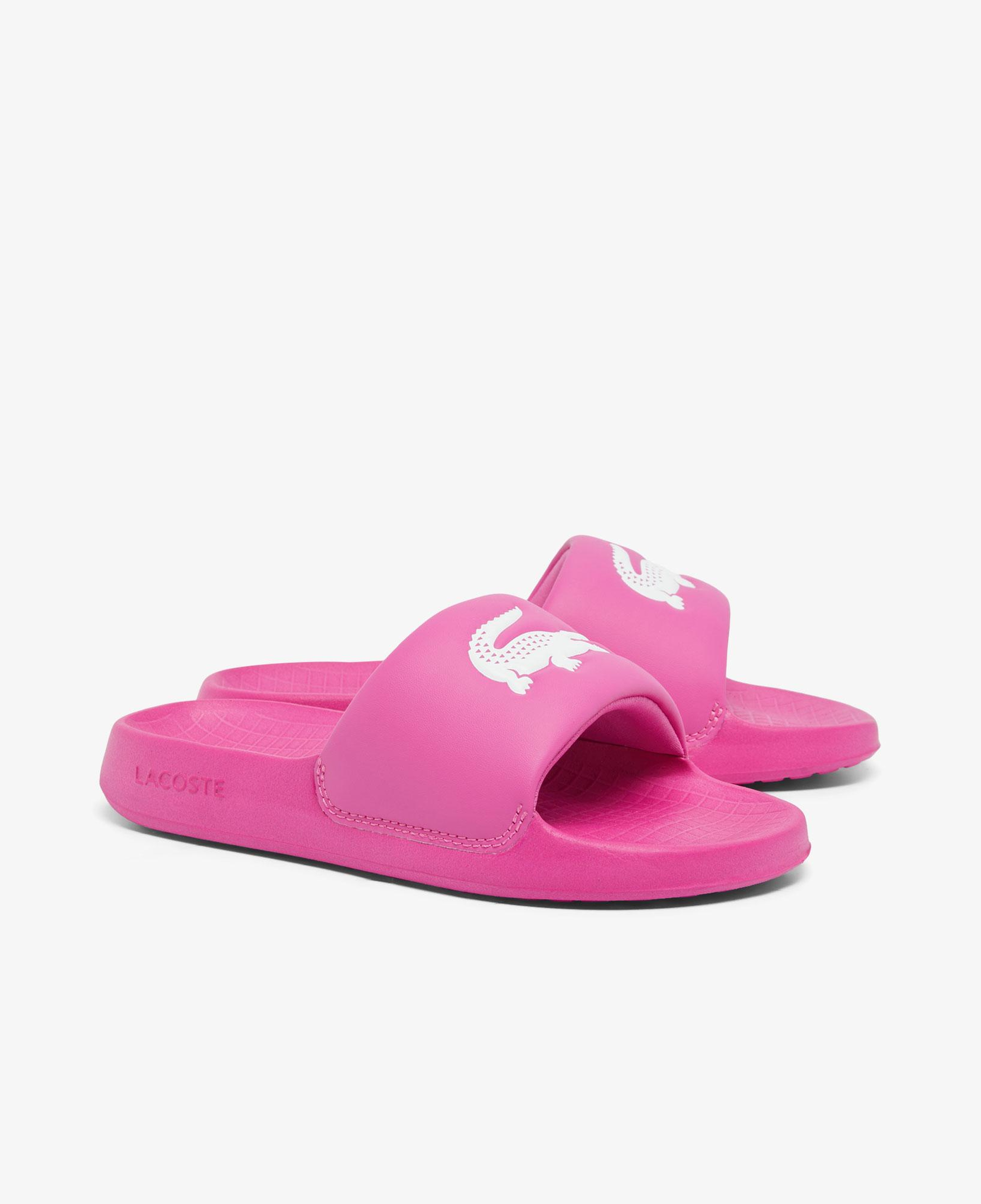 Lacoste Croco 1.0 Çocuk Pembe Terlik