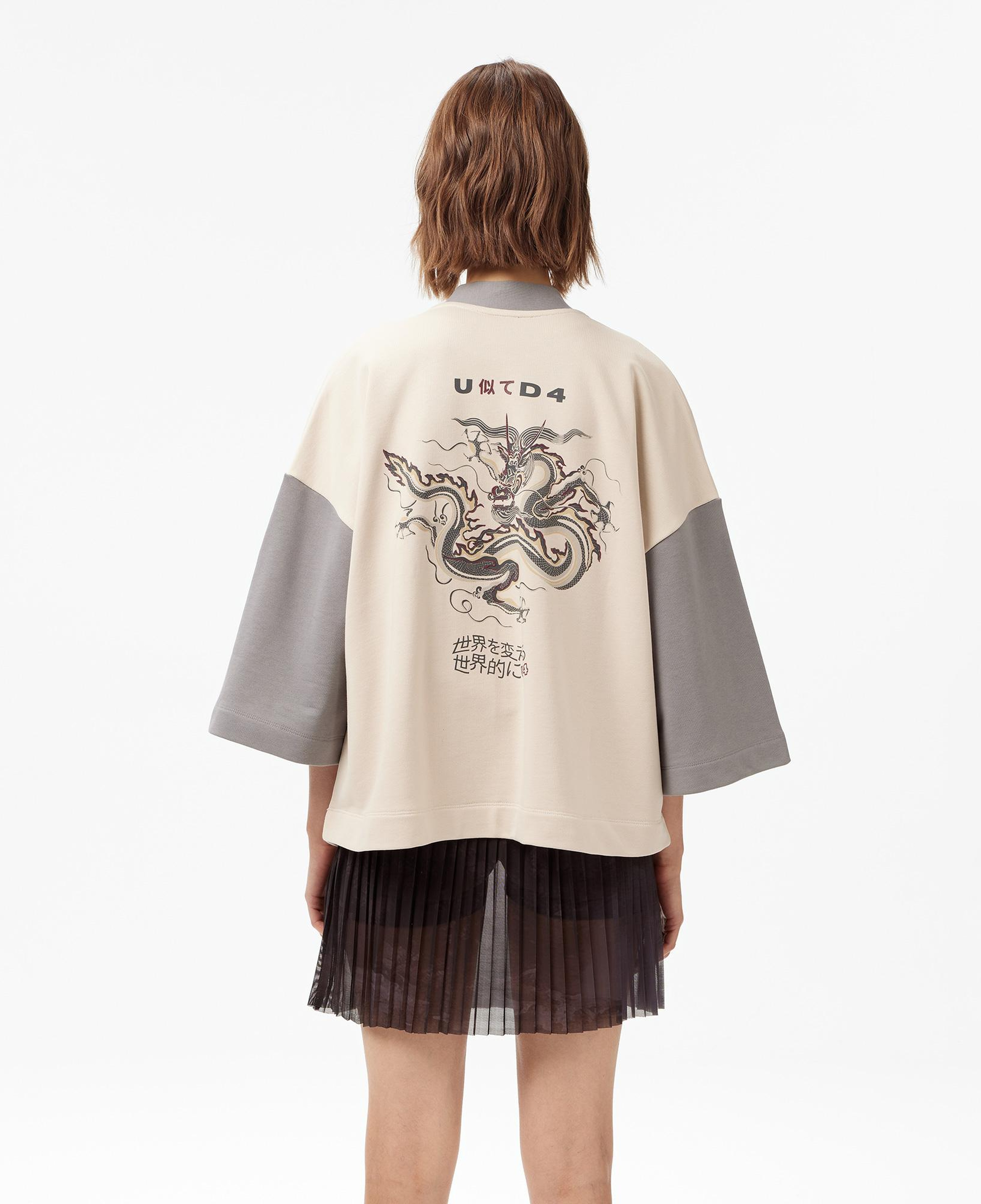 UNITED4 Kadın Taş, Bordo Kimono