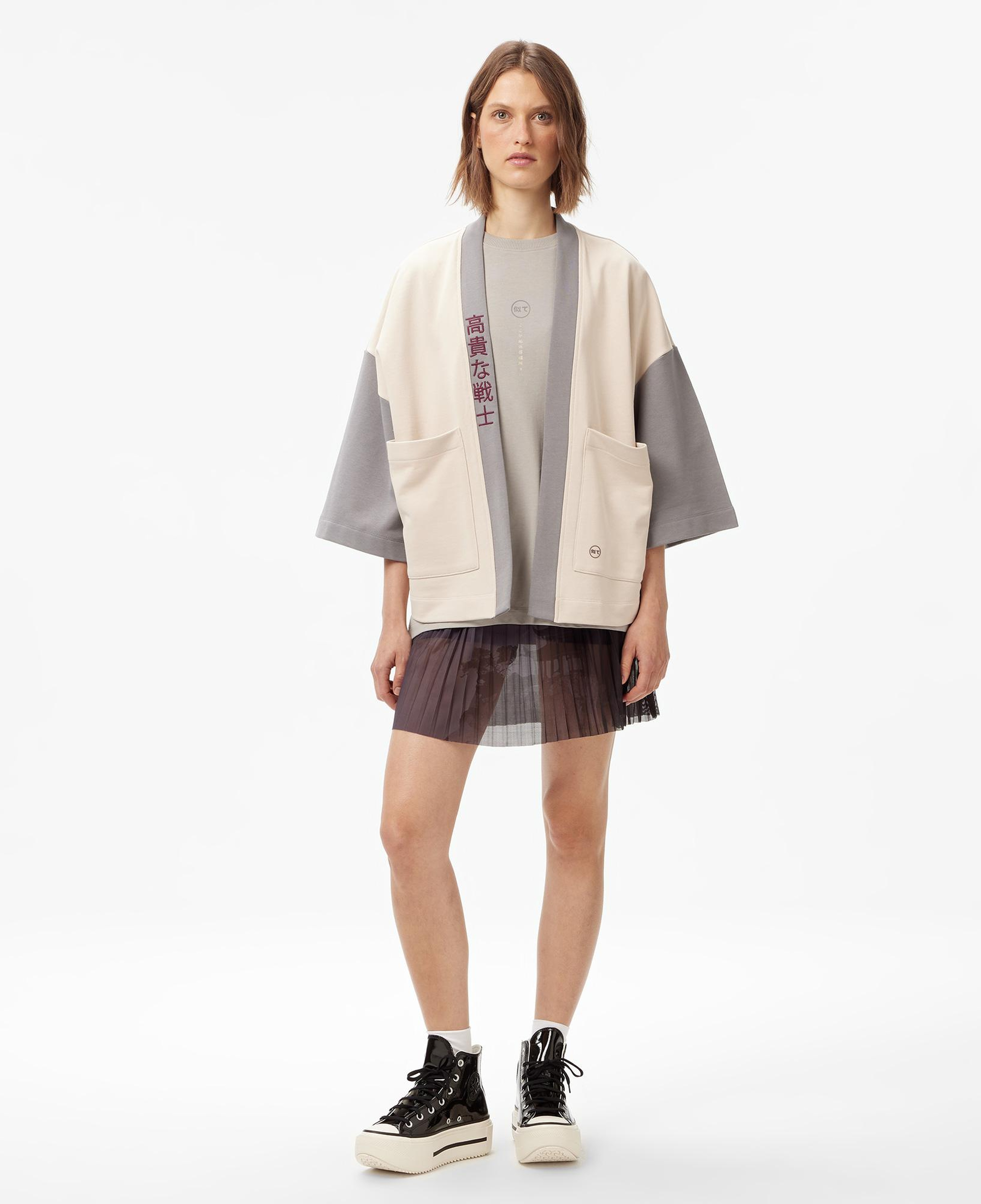 UNITED4 Kadın Taş, Bordo Kimono