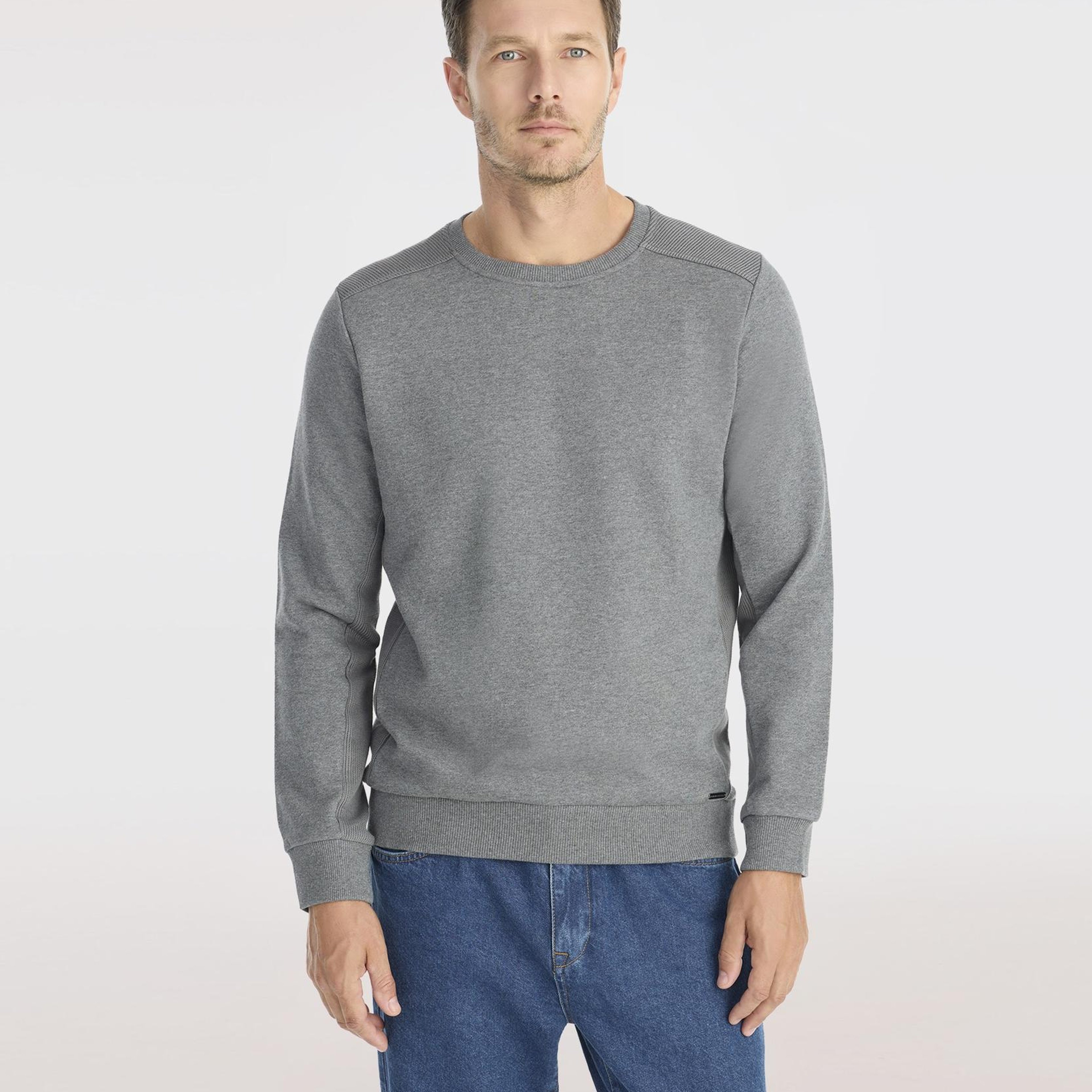 YARGICI Triko Detaylı Sweatshirt