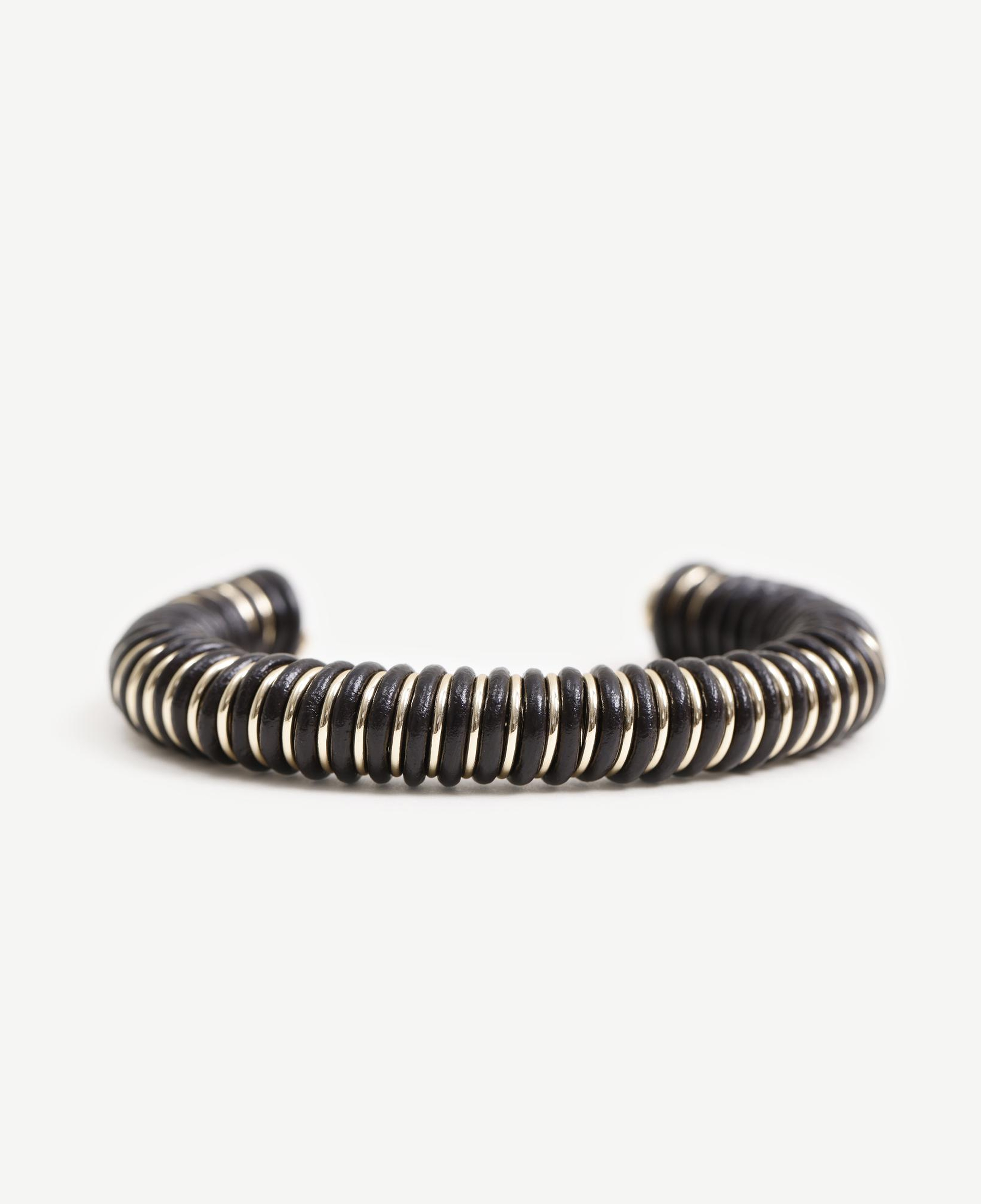 YARGICI Suni Deri Sarmalı Cuff Bileklik
