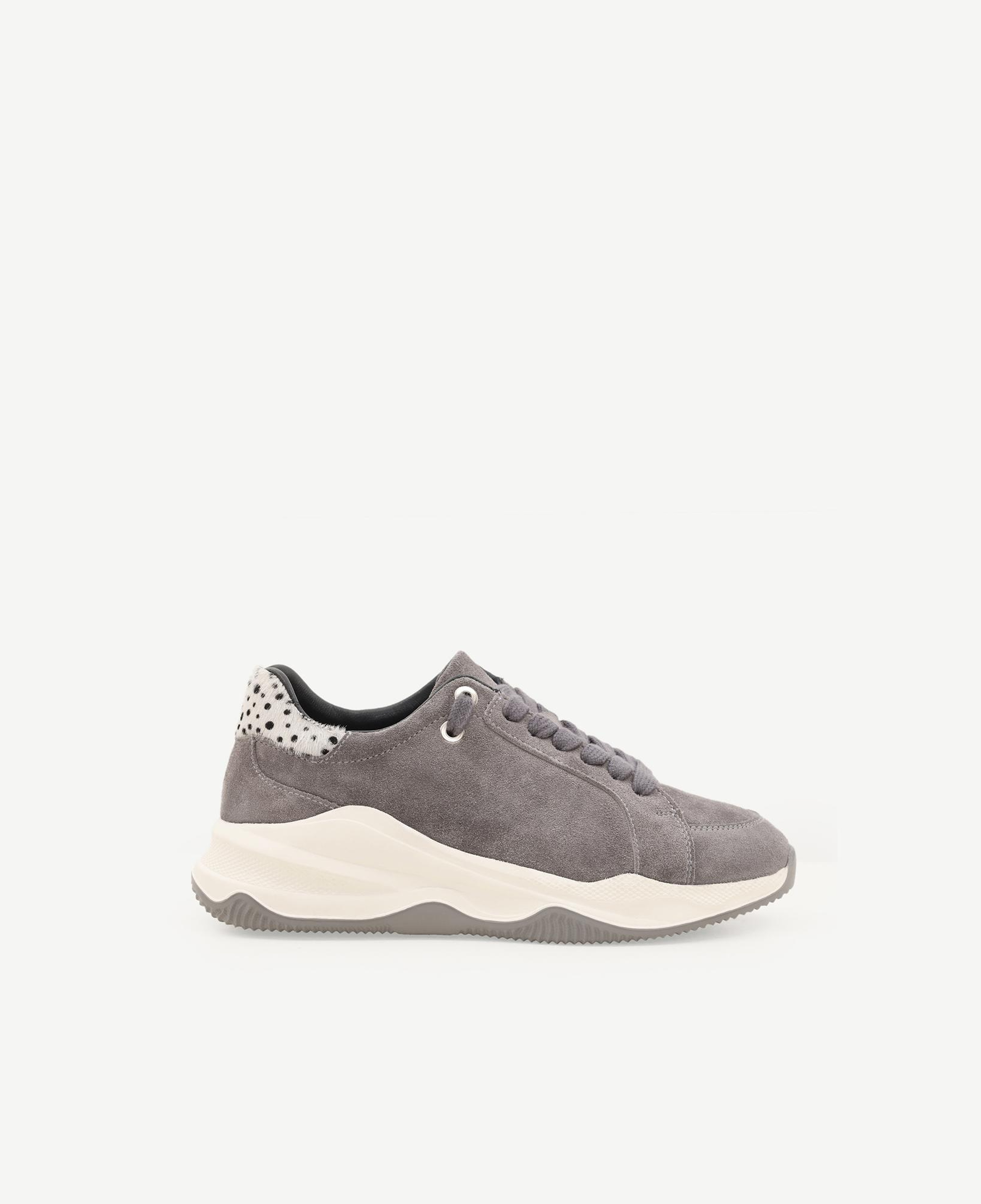 YARGICI Tay Tüyü Detaylı Deri Sneaker