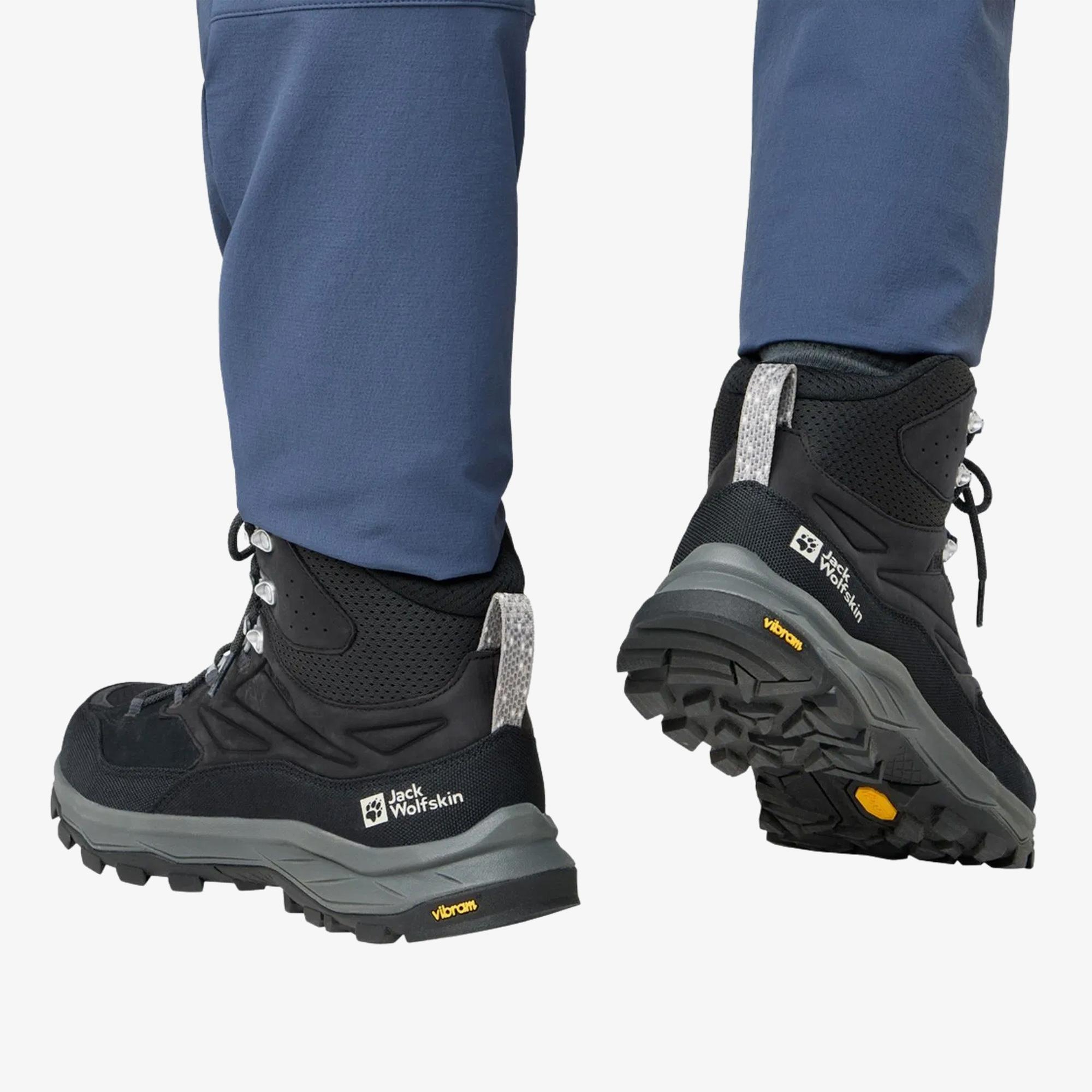Jack Wolfskin Cyrox Texapore Mid Erkek Lacivert Outdoor Bot
