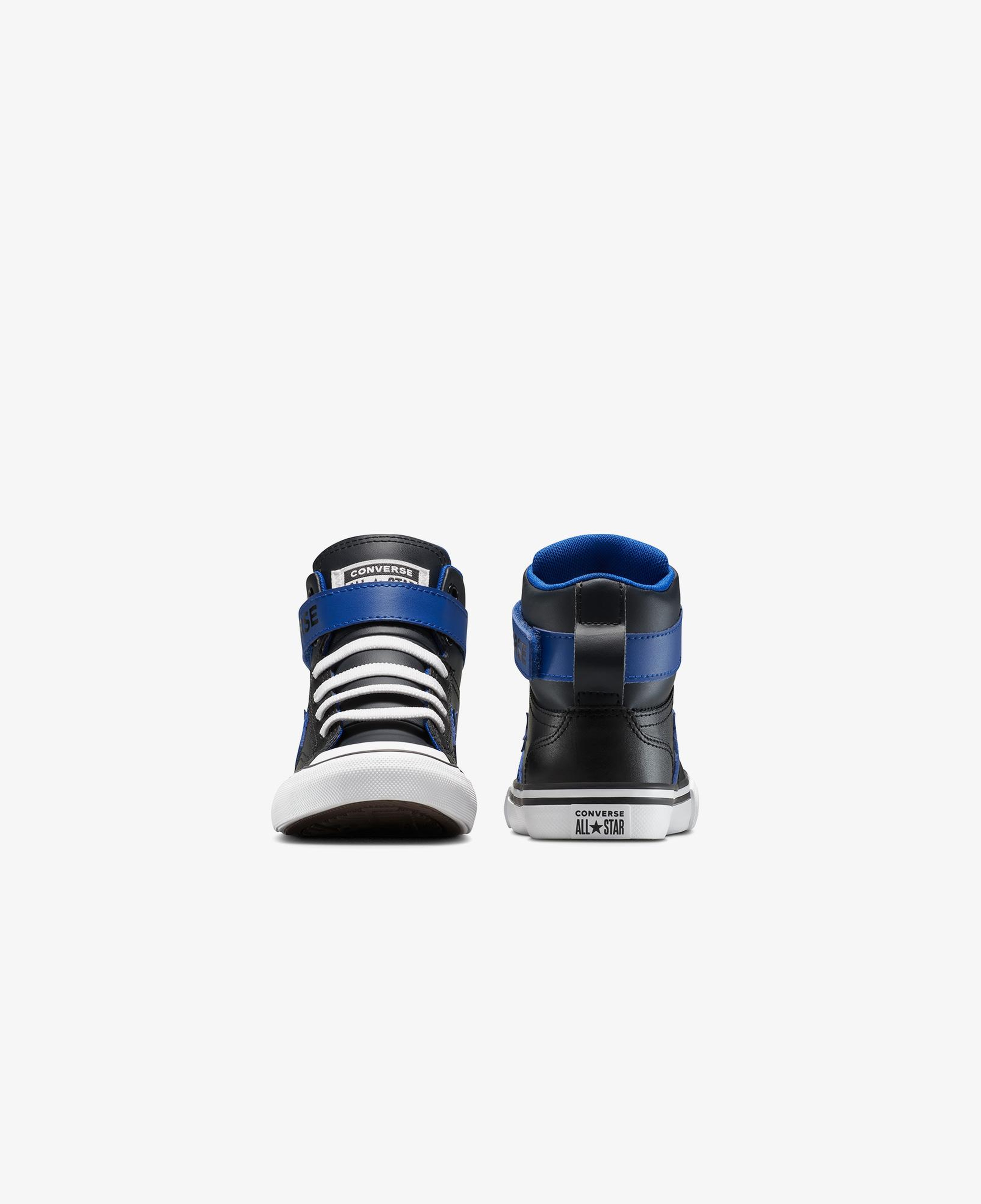 Converse Pro Blaze Strap Leather Easy On Çocuk Siyah Sneaker