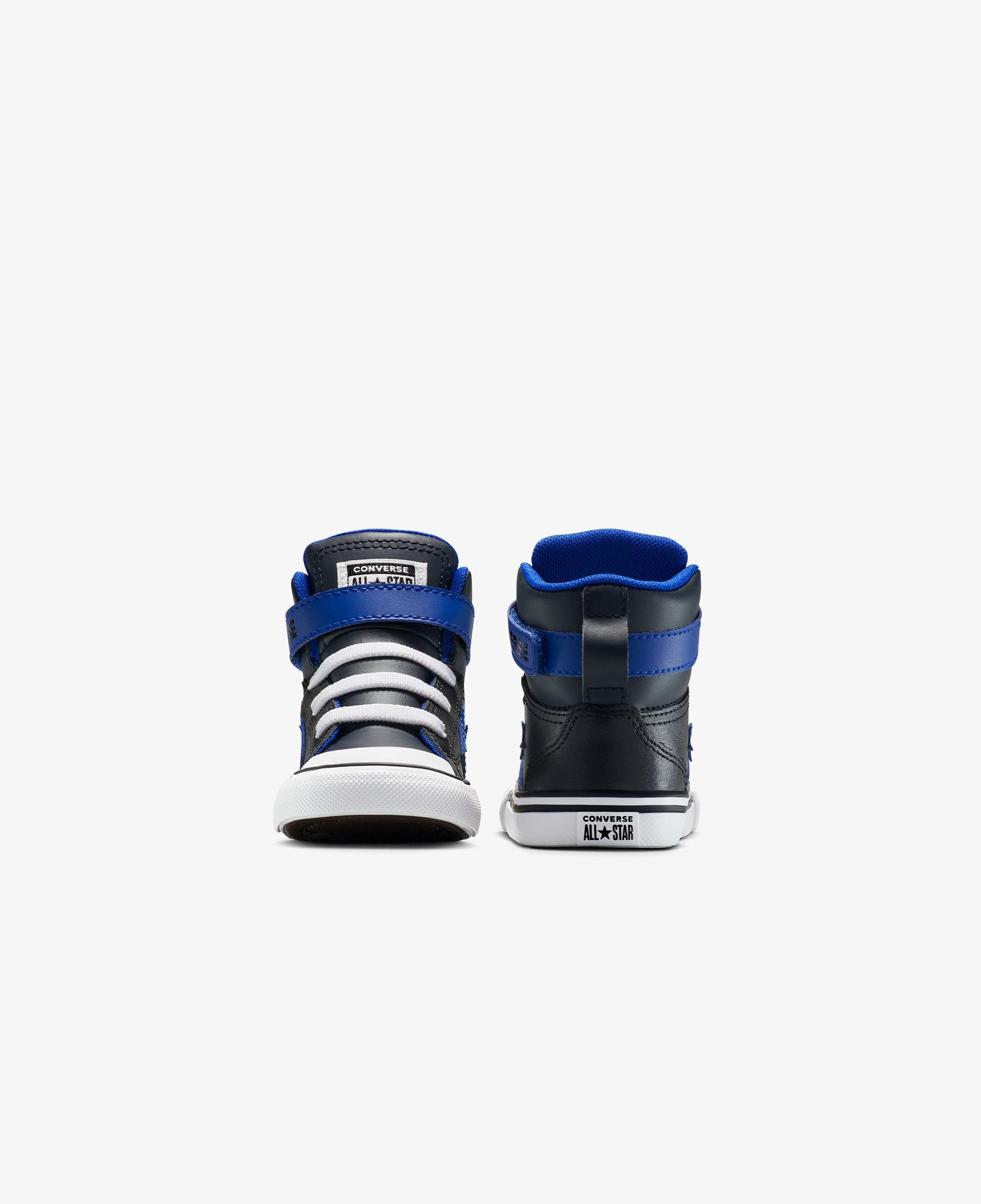 Converse Pro Blaze Strap Leather Easy On Bebek Siyah Sneaker