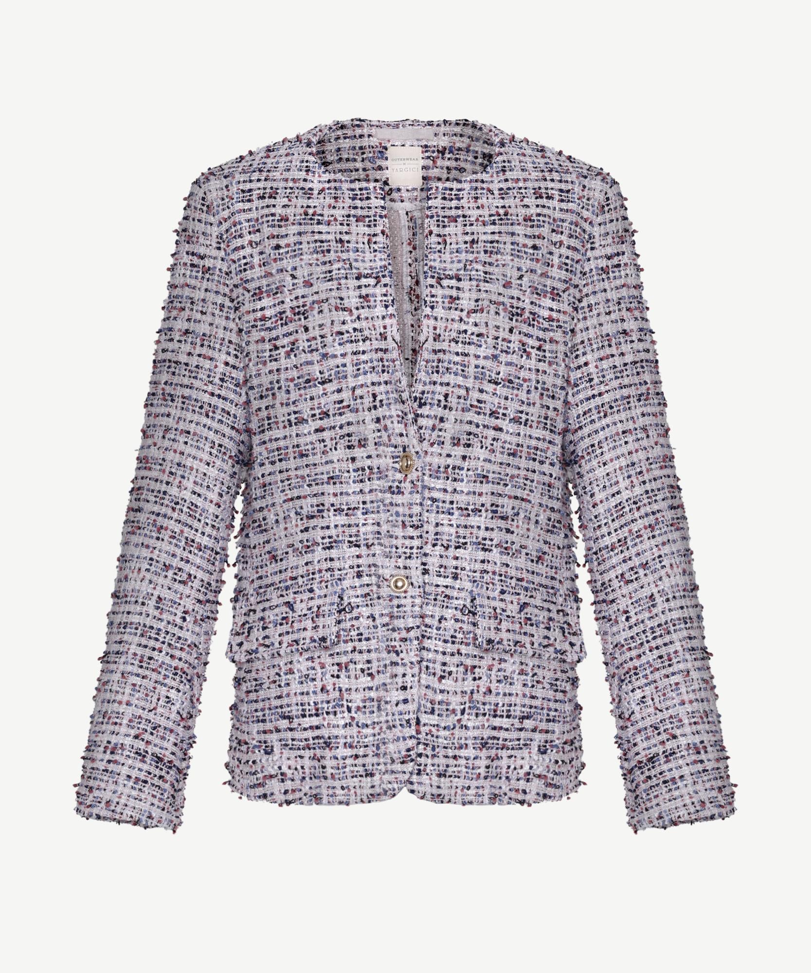 YARGICI Tailored Bisiklet Yaka Uzun Kol Ceket