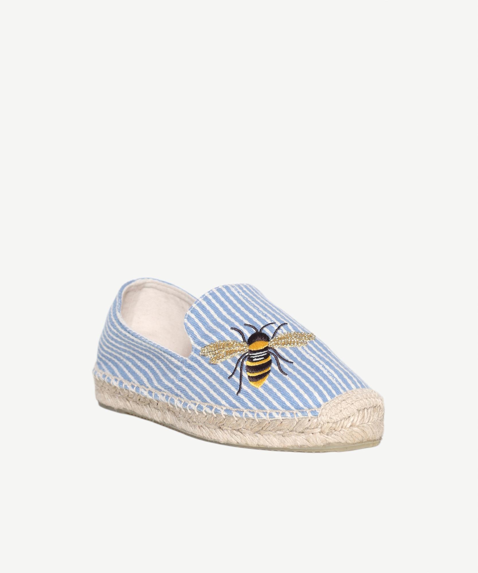 YARGICI Arı Nakış İşlemeli Espadril