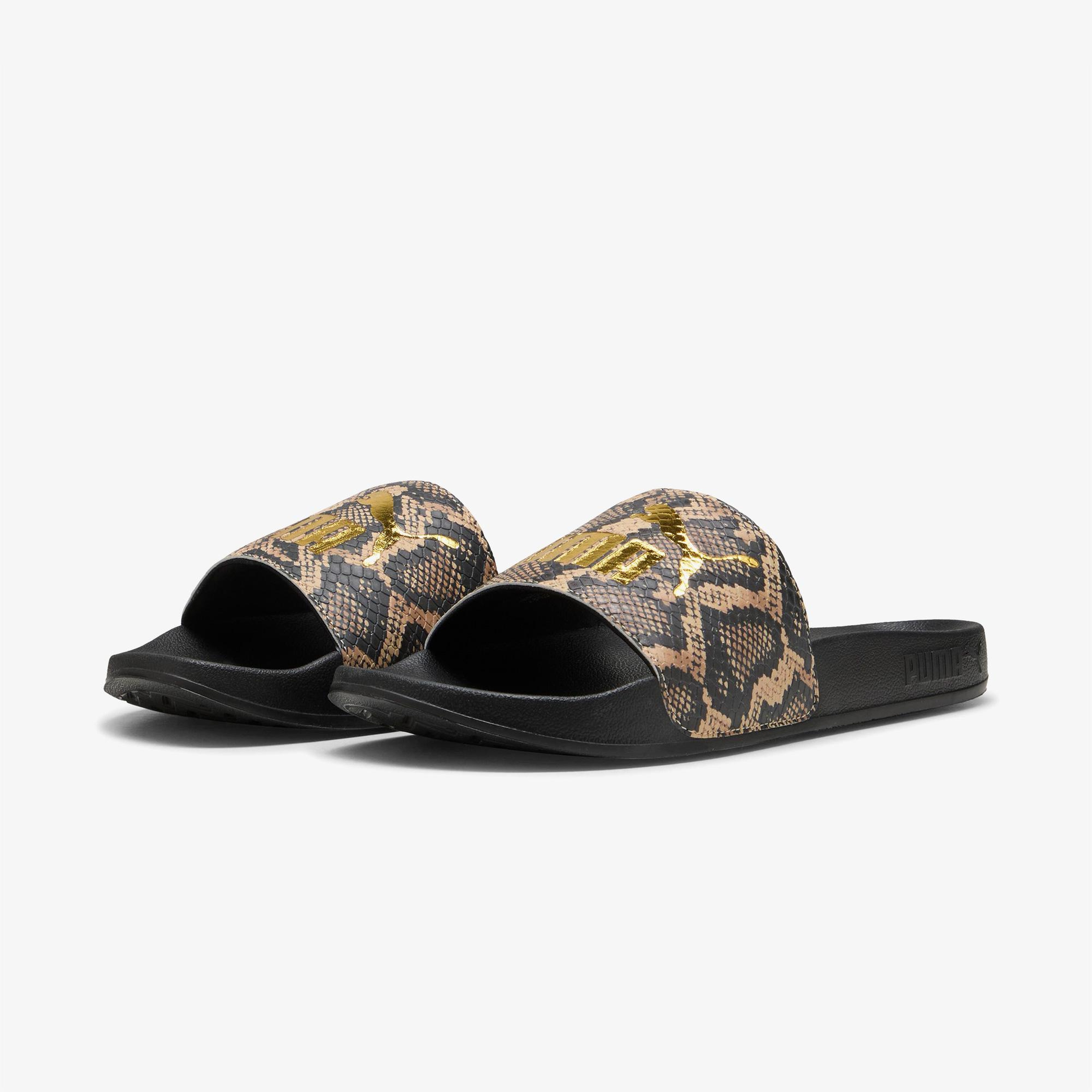 Puma Leadcat 2 0 Snake Chic Kadın Siyah Terlik