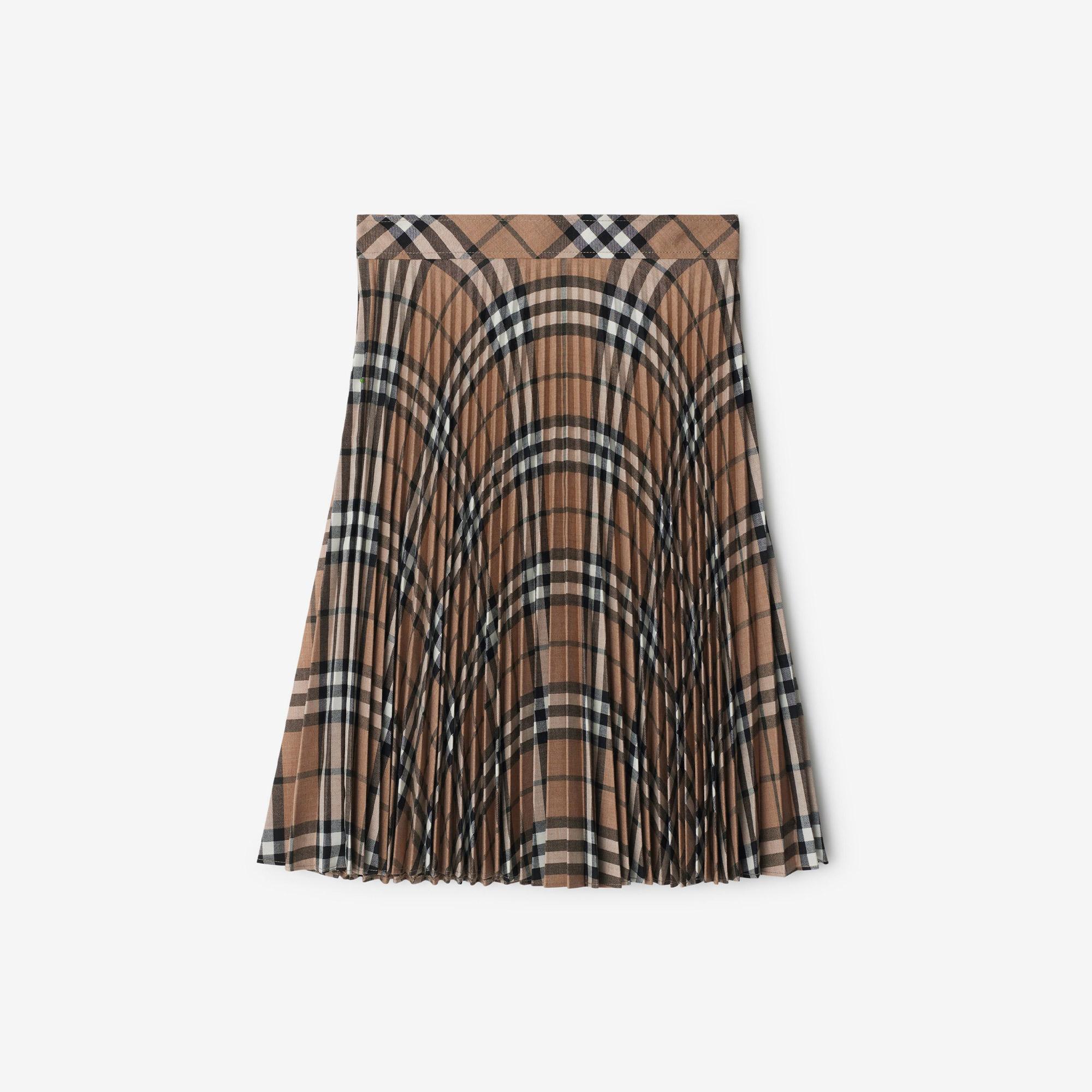 Burberry Kadın Bej Etek