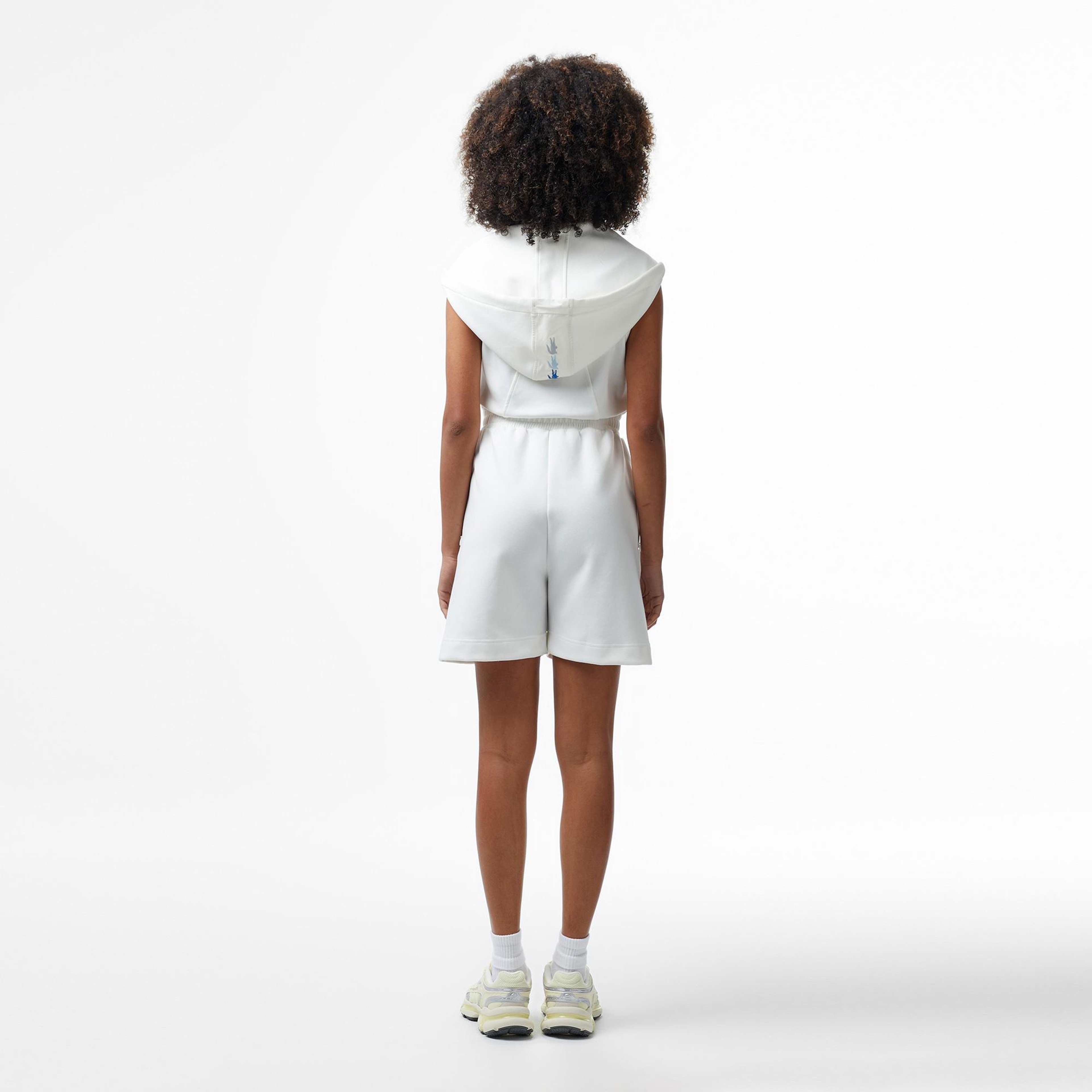Lacoste House of SuperStep x Lacoste Kadın Beyaz Elbise