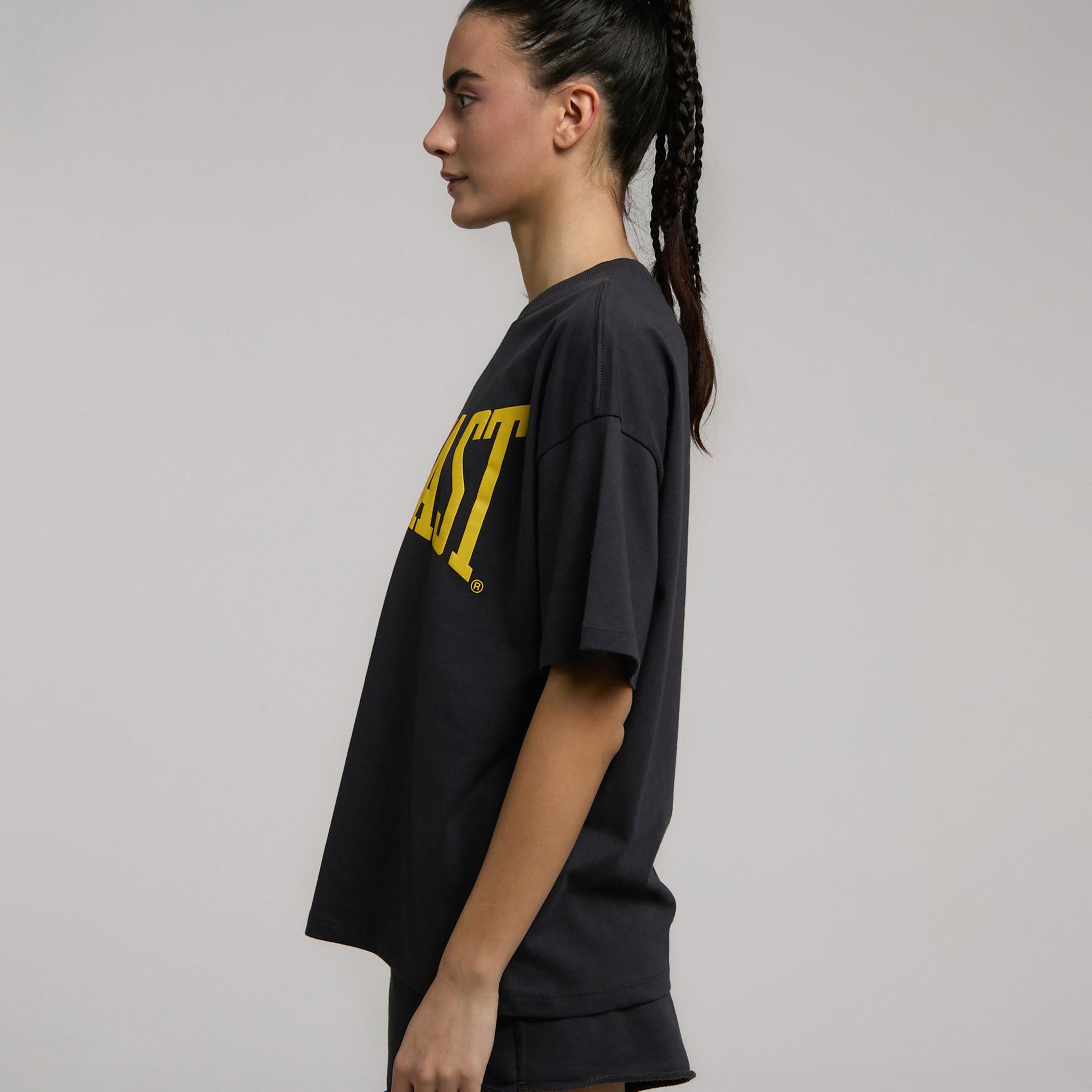 Everlast Ever Classics Wmn Oversize Gri Kadın T-Shirt