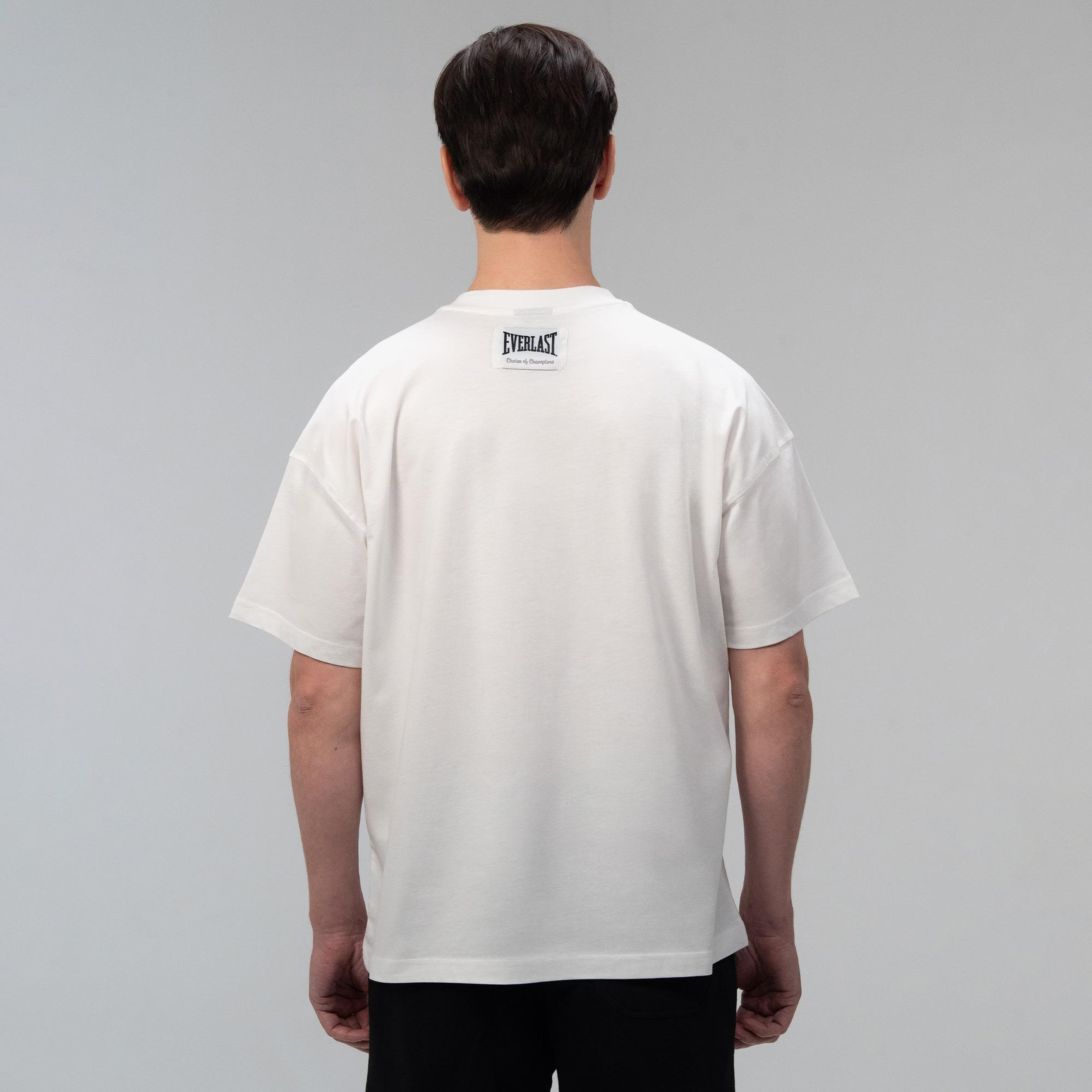 Everlast Iconic Rest Oversize Beyaz Erkek T-Shirt