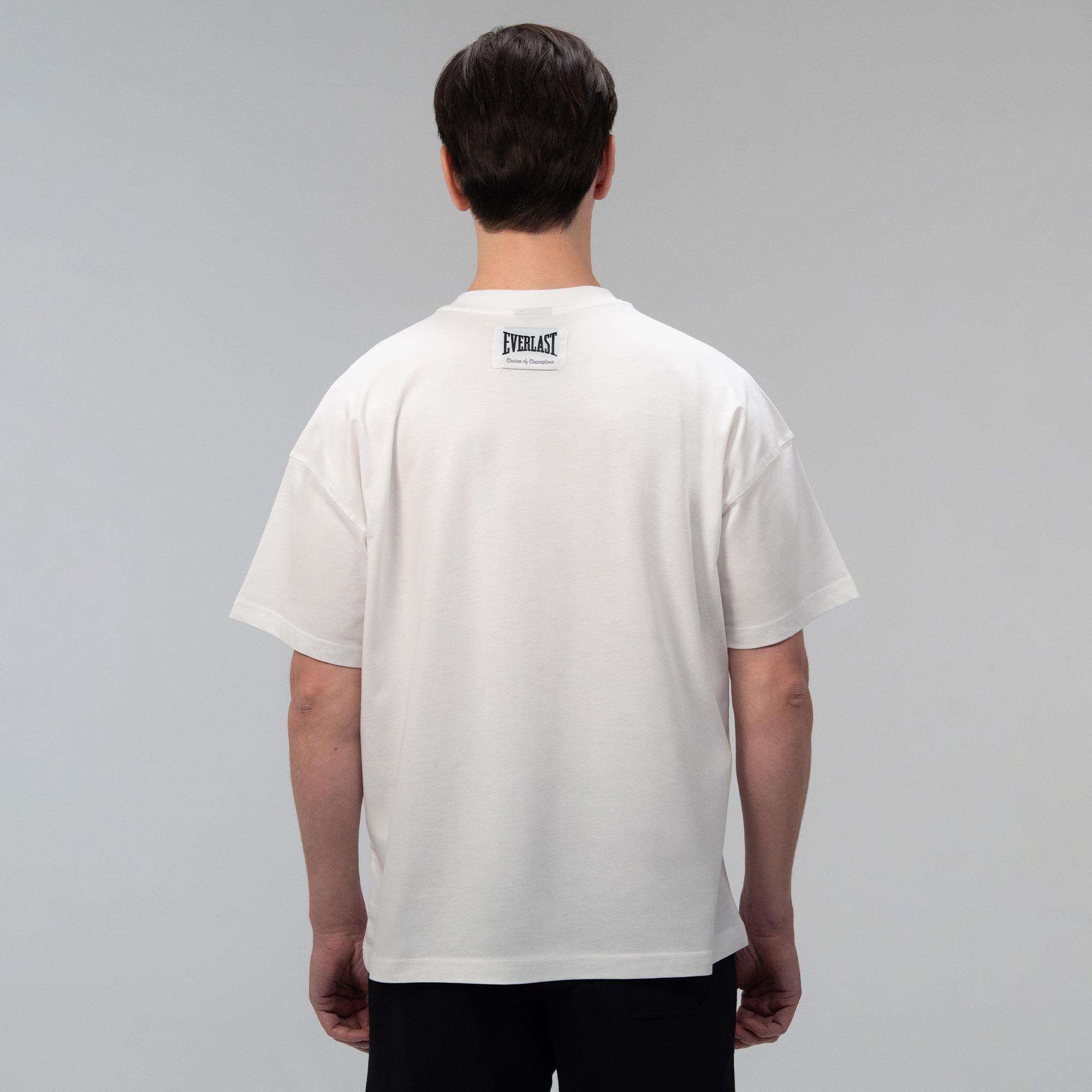 Everlast Iconic Rest Oversize Beyaz Erkek T-Shirt