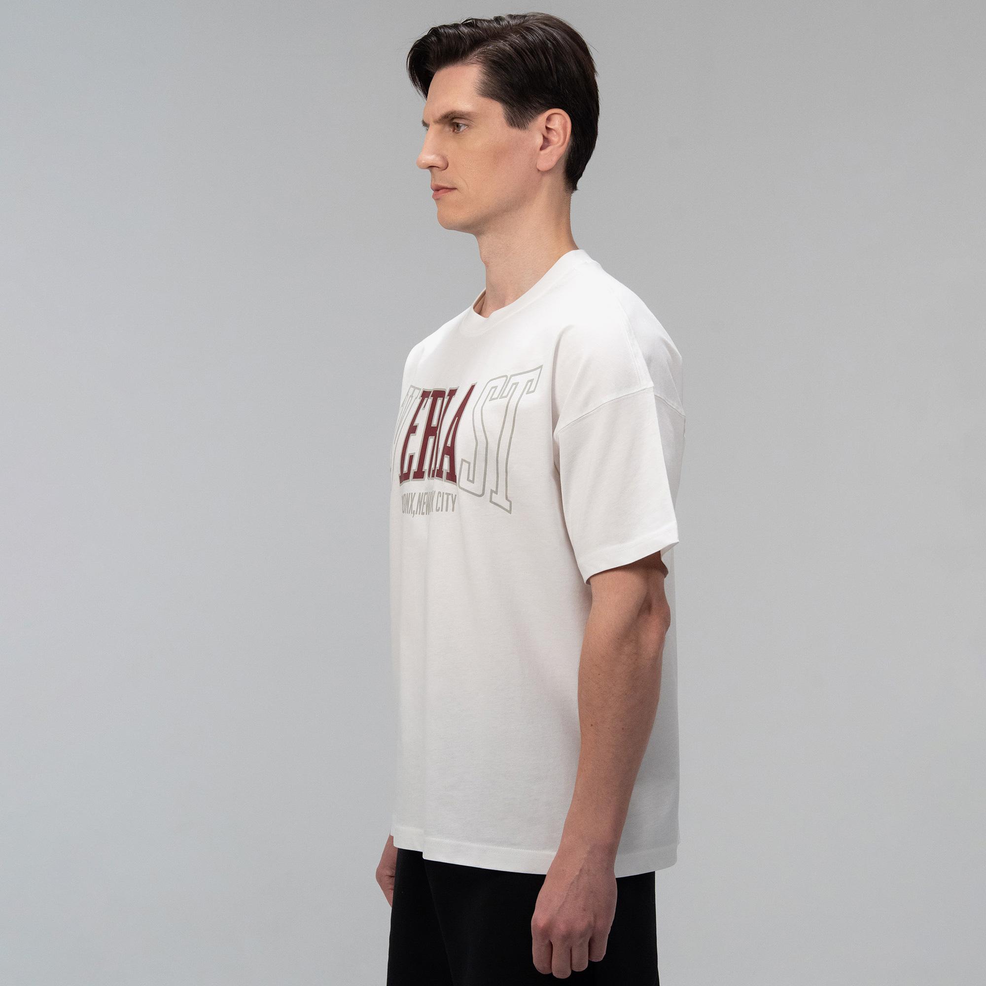 Everlast Iconic Rest Oversize Beyaz Erkek T-Shirt