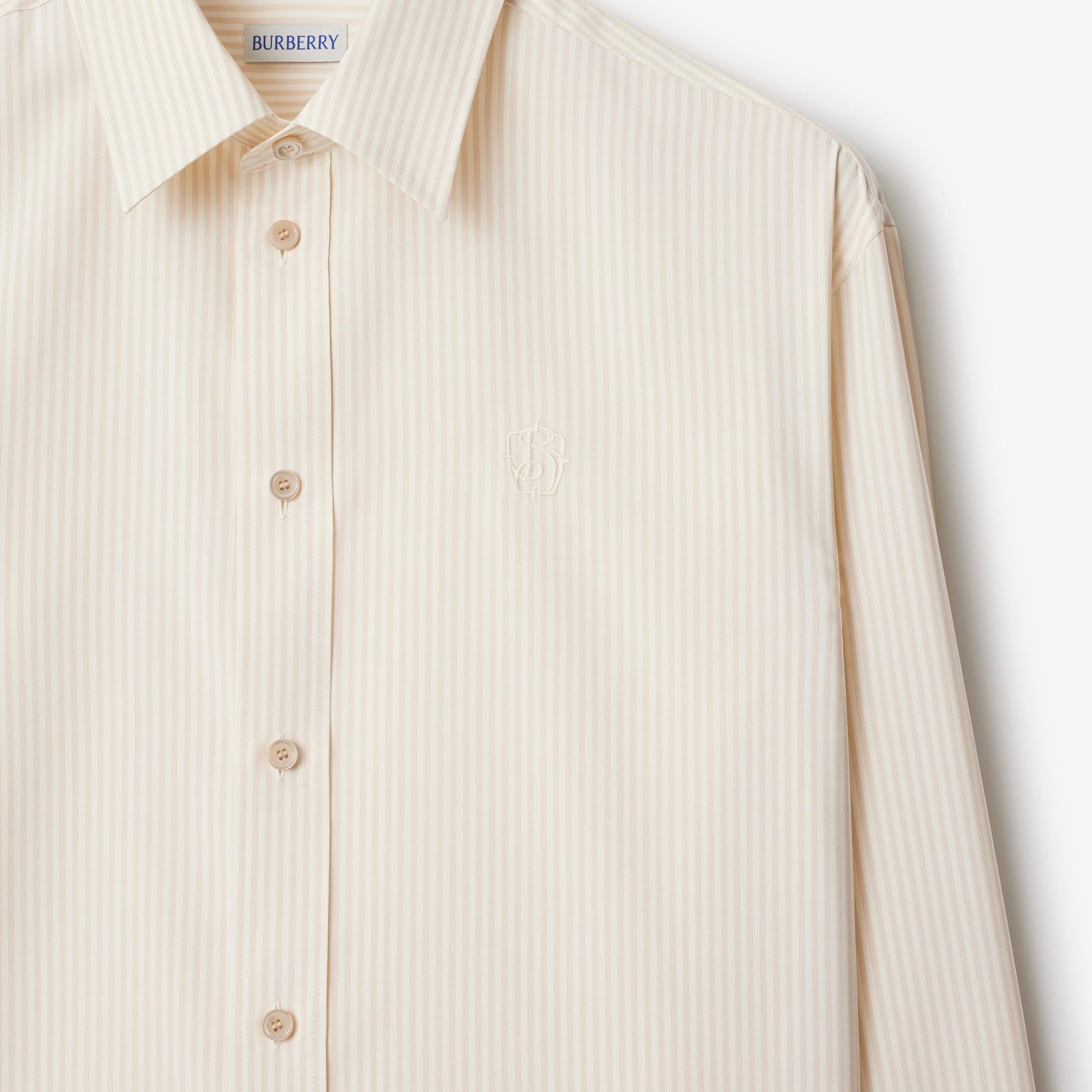Burberry Sip Erkek Krem Gömlek
