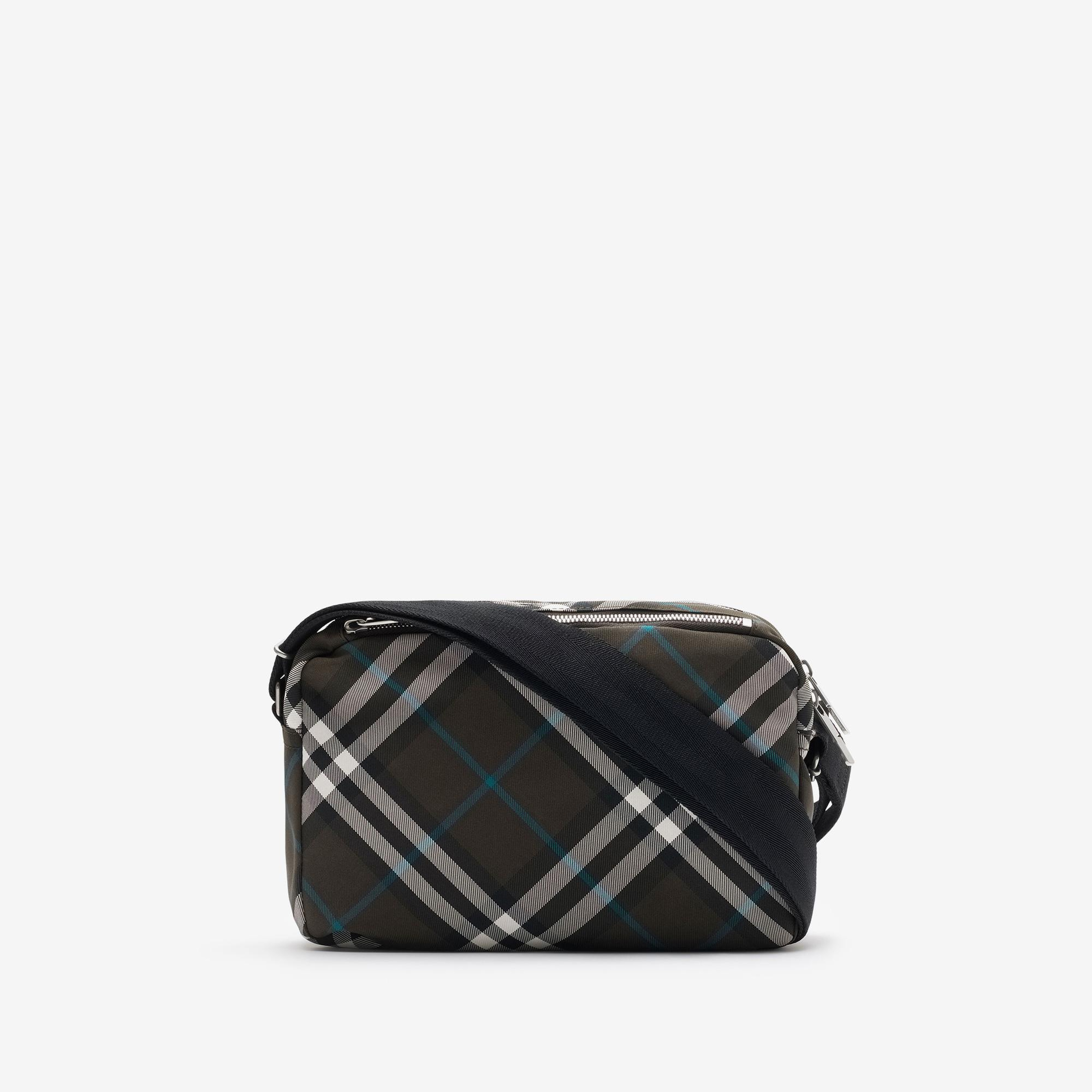 Burberry Classics Crossbody Erkek Haki Omuz Çantası