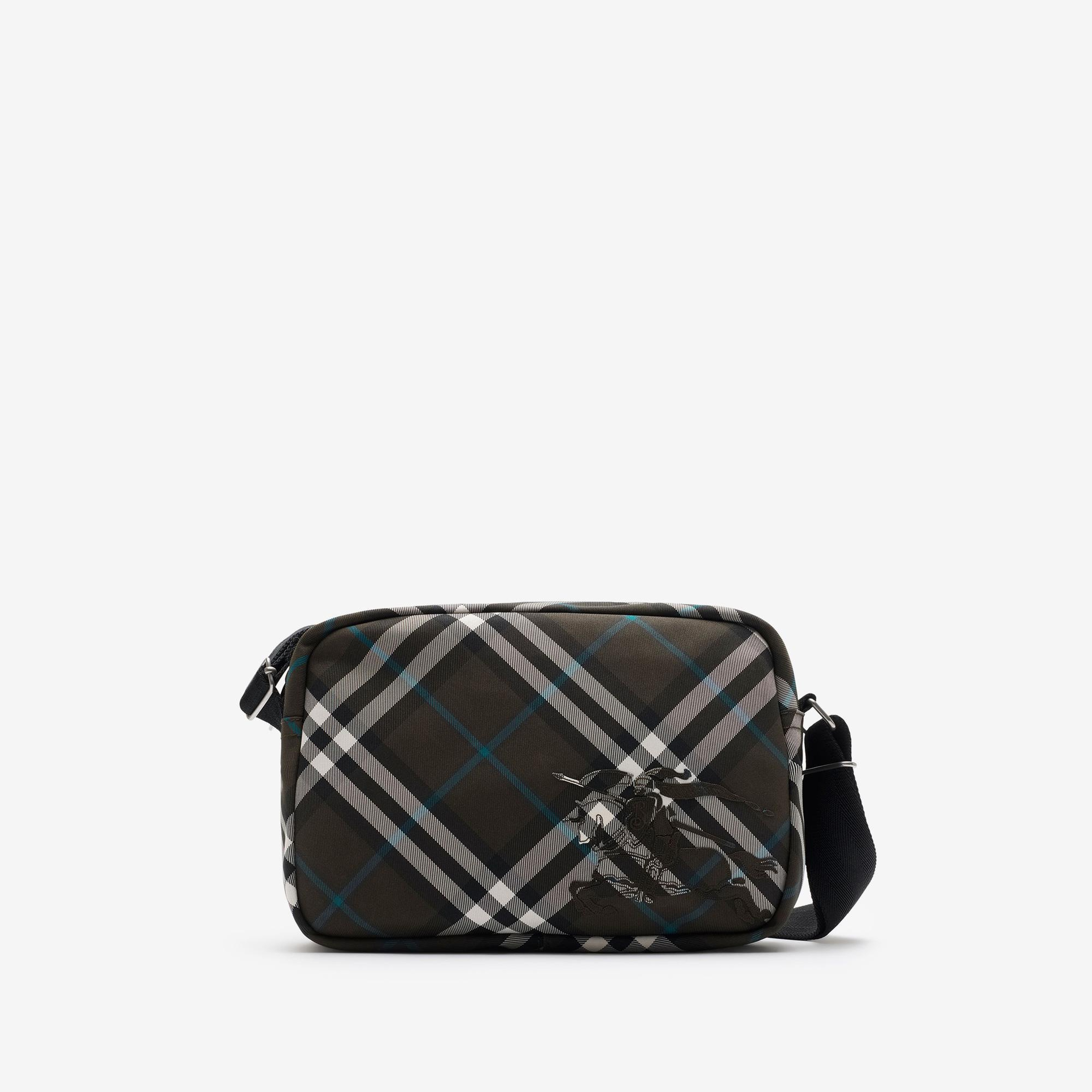 Burberry Classics Crossbody Erkek Haki Omuz Çantası