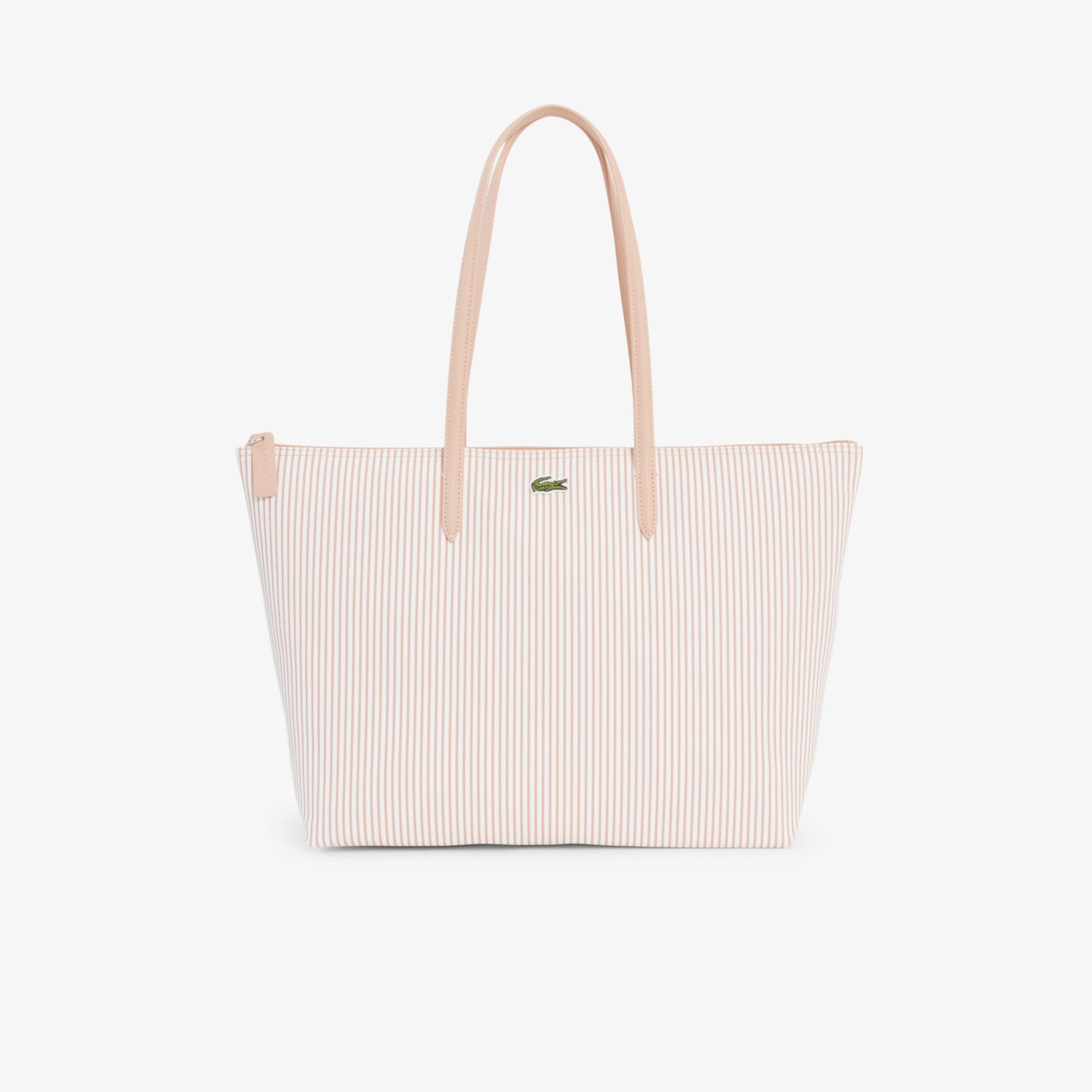Large L.12.12 Kadın Pembe Omuz Çantası
