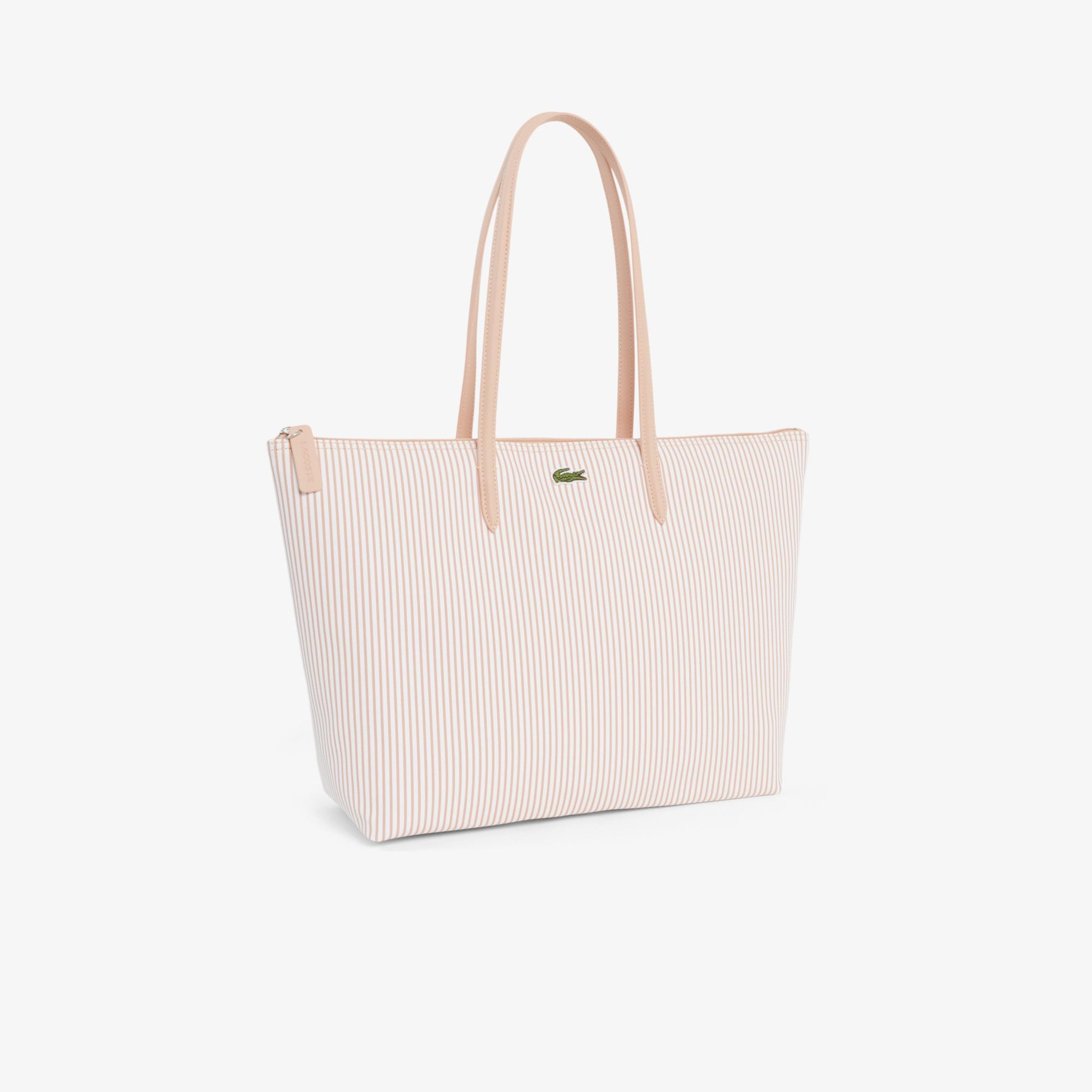 Large L.12.12 Kadın Pembe Omuz Çantası