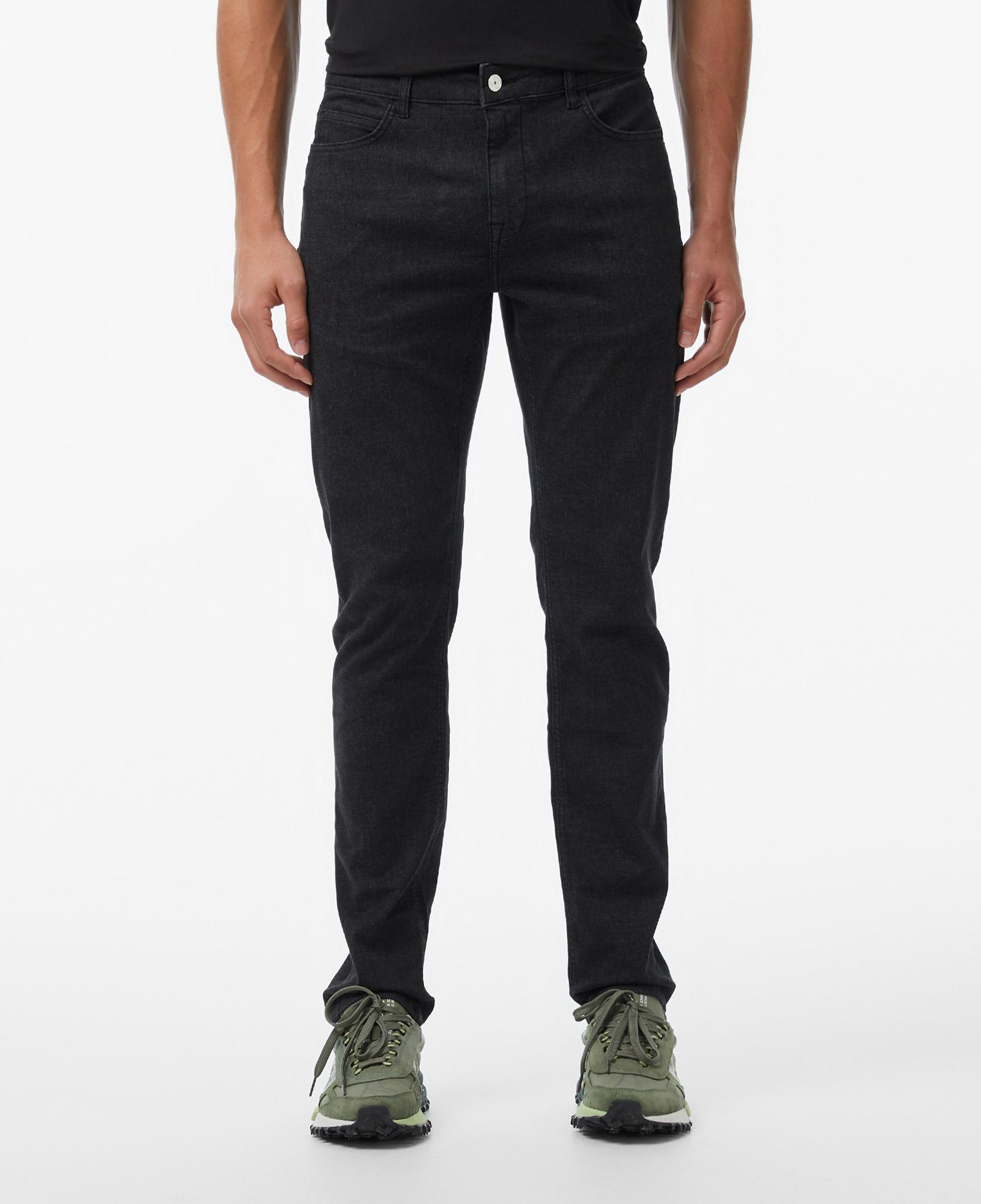 Erkek Slim Fit Siyah Pantolon