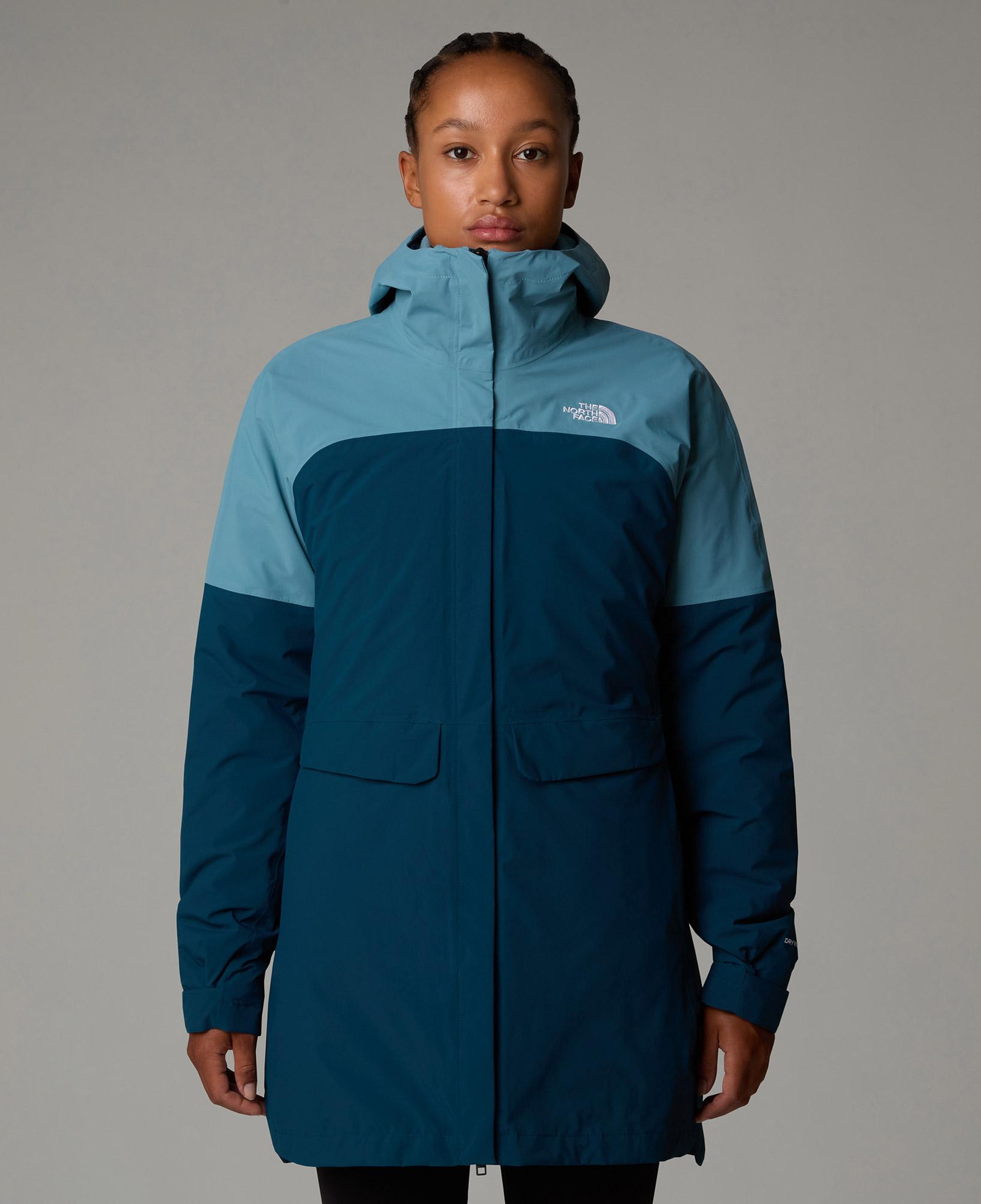 The North Face DryVent Triclimate 3in1 Kadın Mavi Outdoor Mont