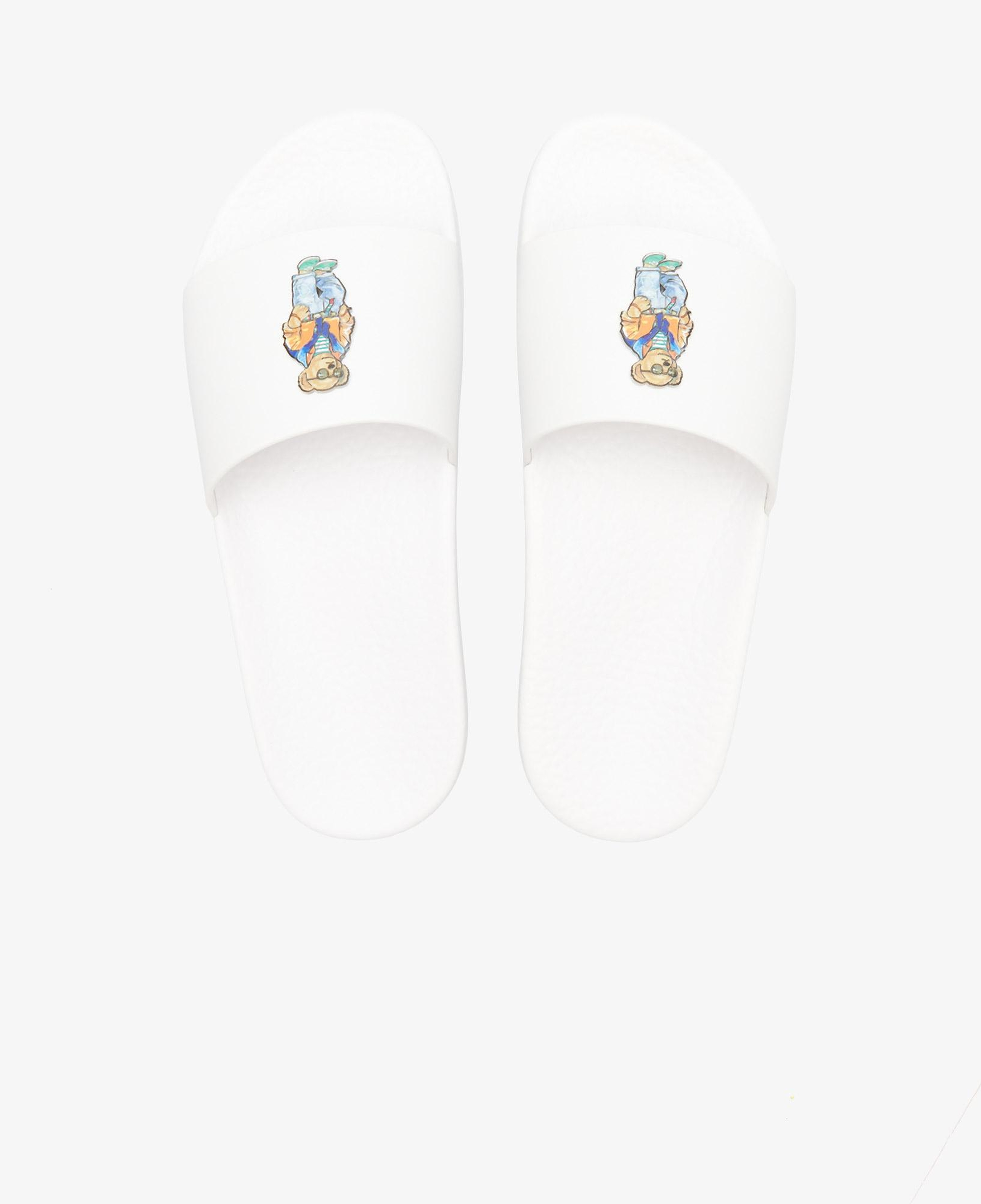 Polo Ralph Lauren Unisex Beyaz Terlik