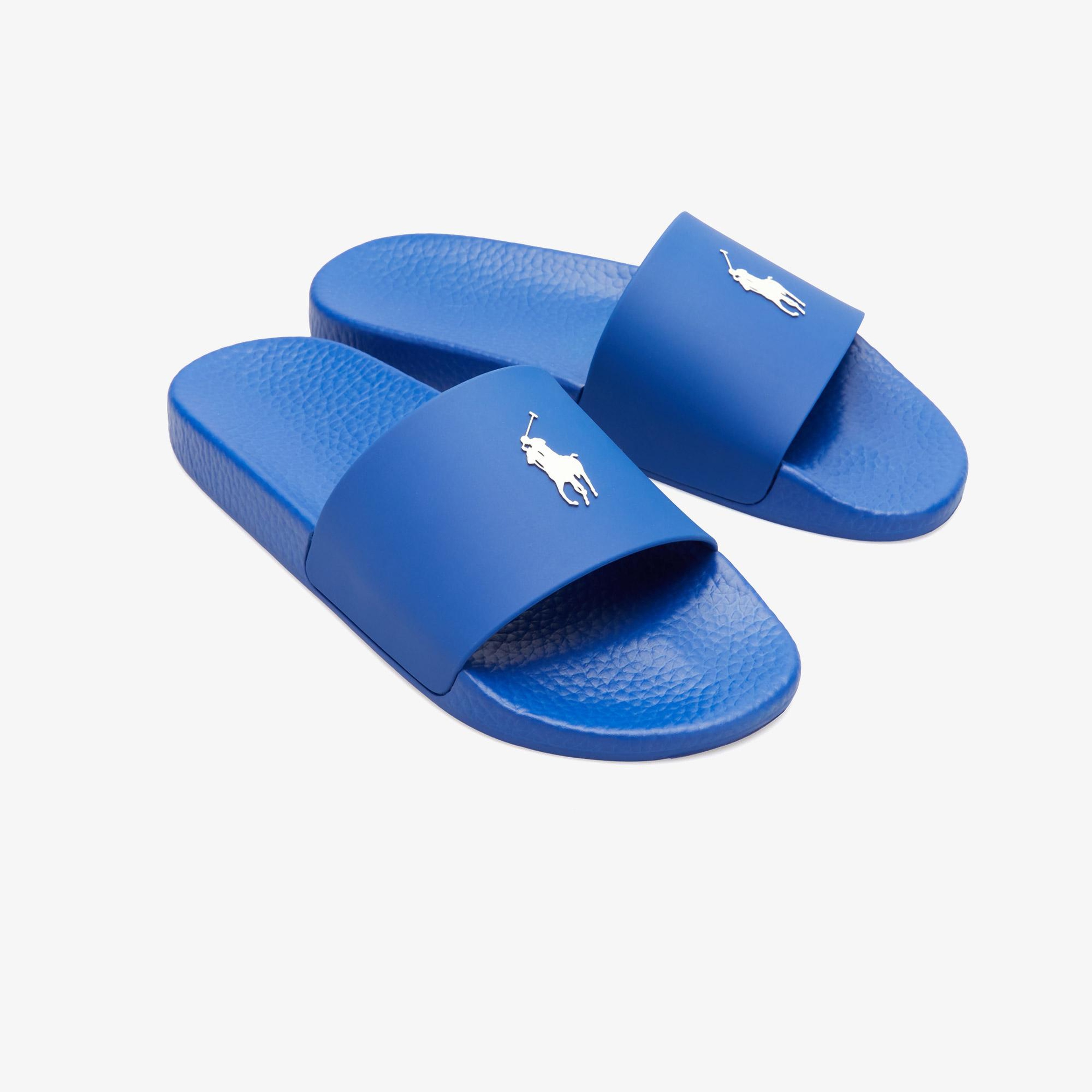 Polo Ralph Lauren Erkek Mavi Terlik