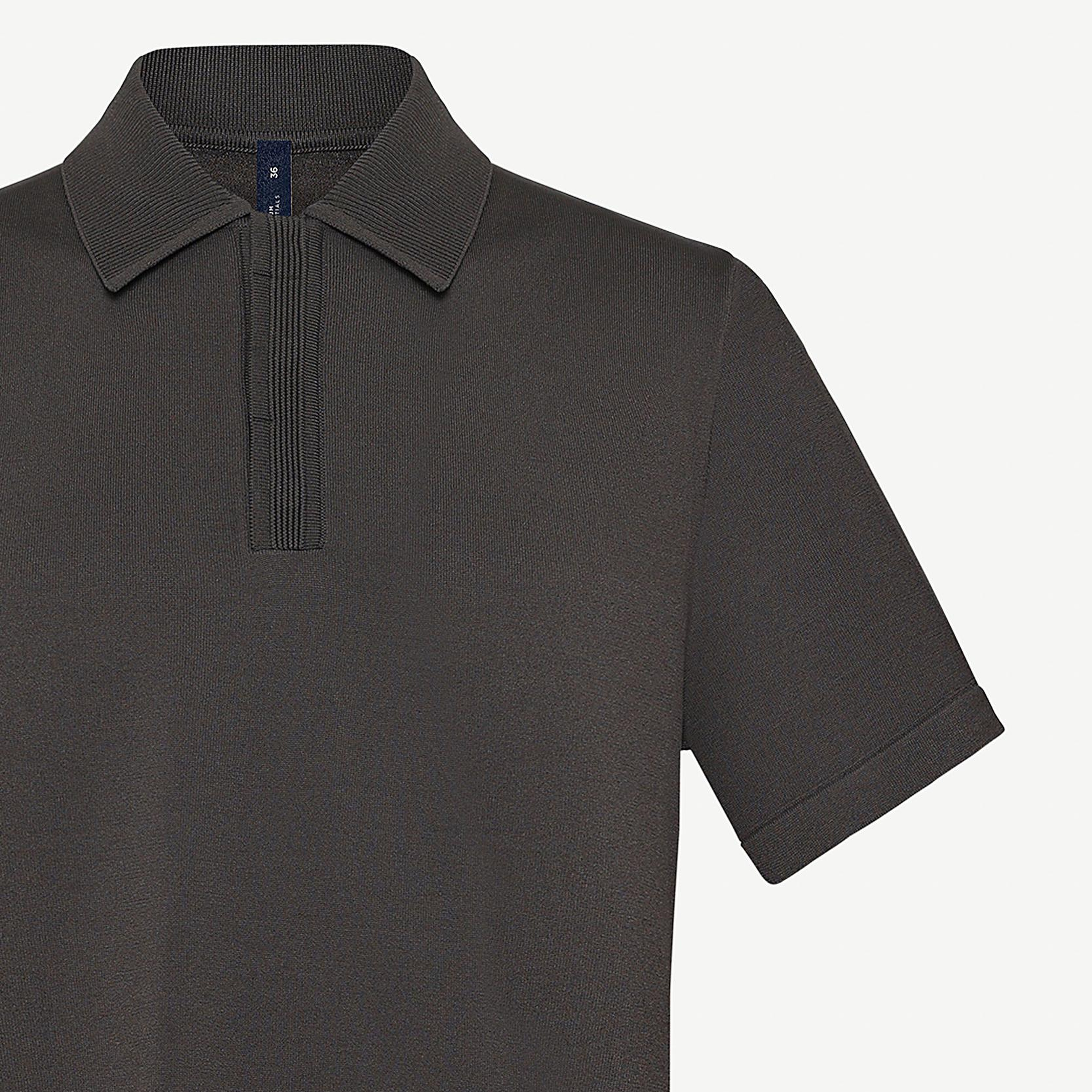 YARGICI Regular Polo Yaka Kısa Kol Kazak