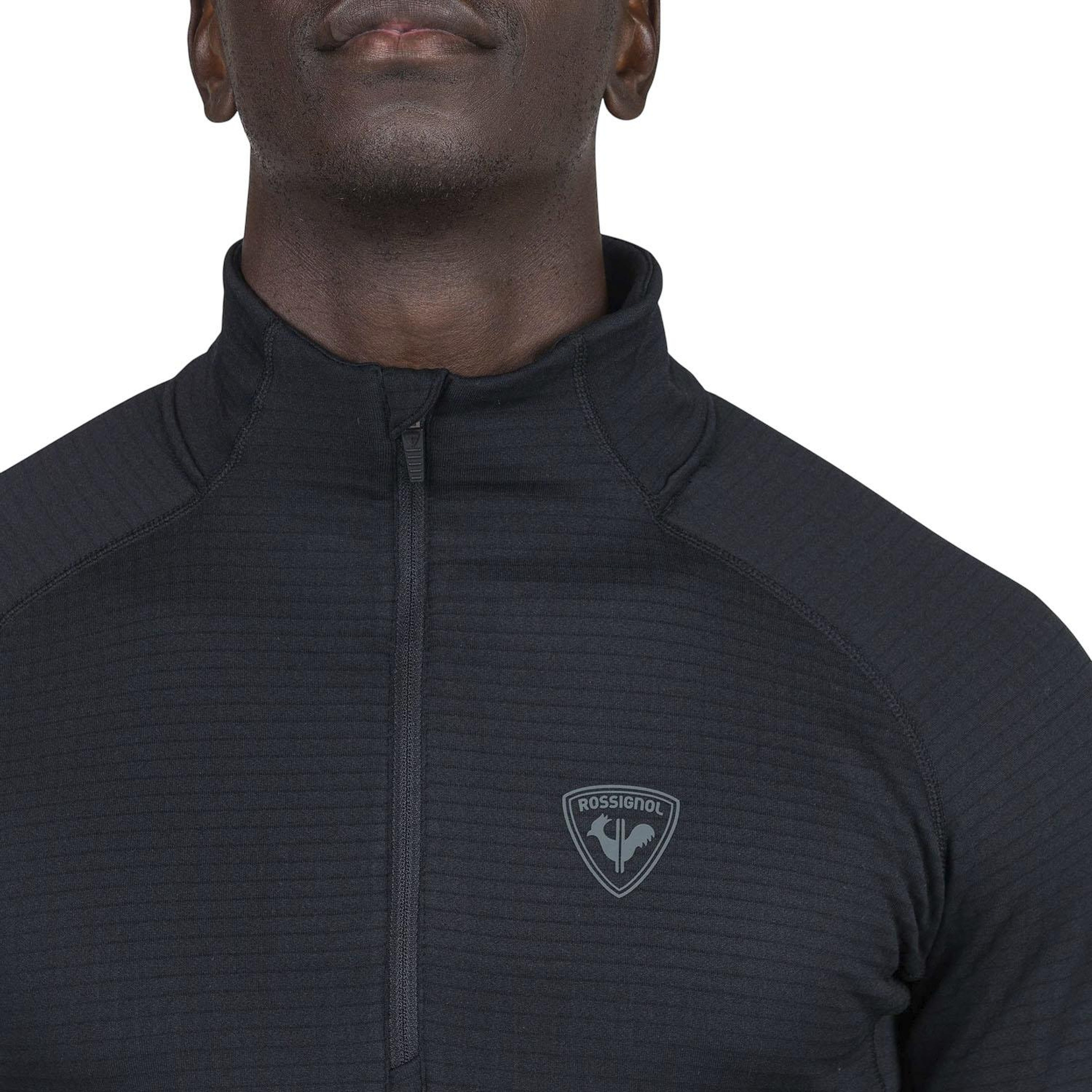 Rossignol Blackside Fleece Hz Erkek Siyah İçlik Üst
