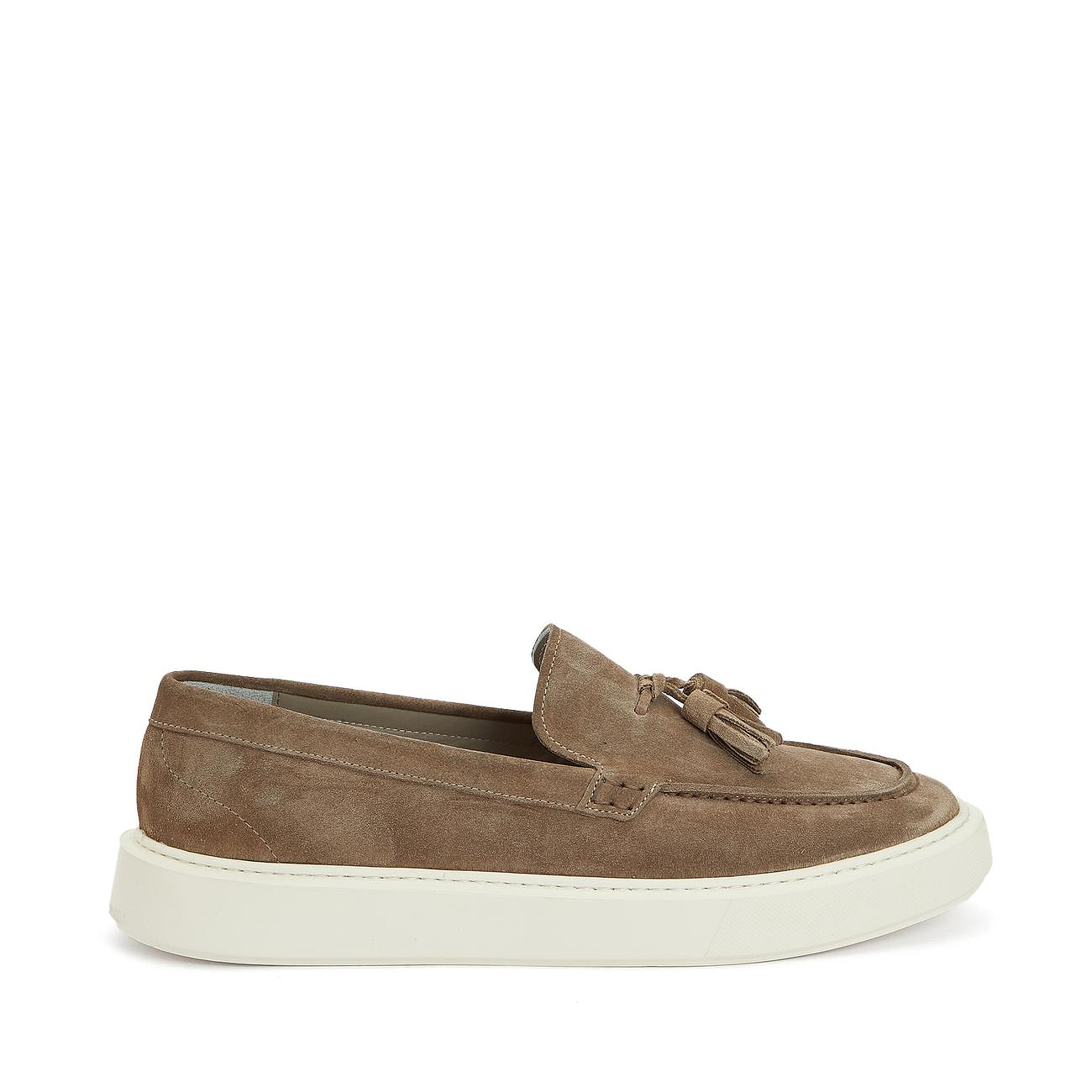 Divarese Erkek Vizon Süet Loafer