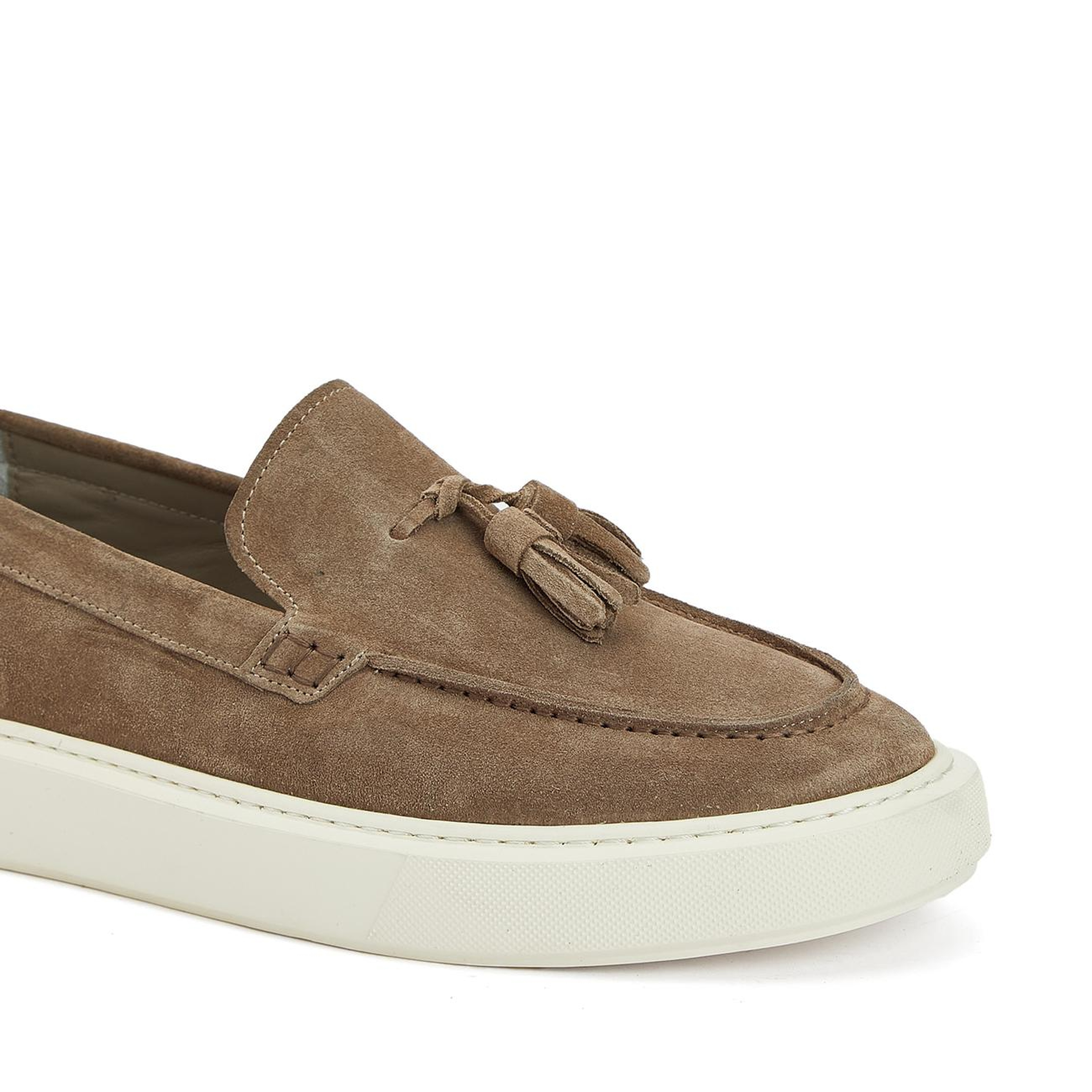 Divarese Erkek Vizon Süet Loafer