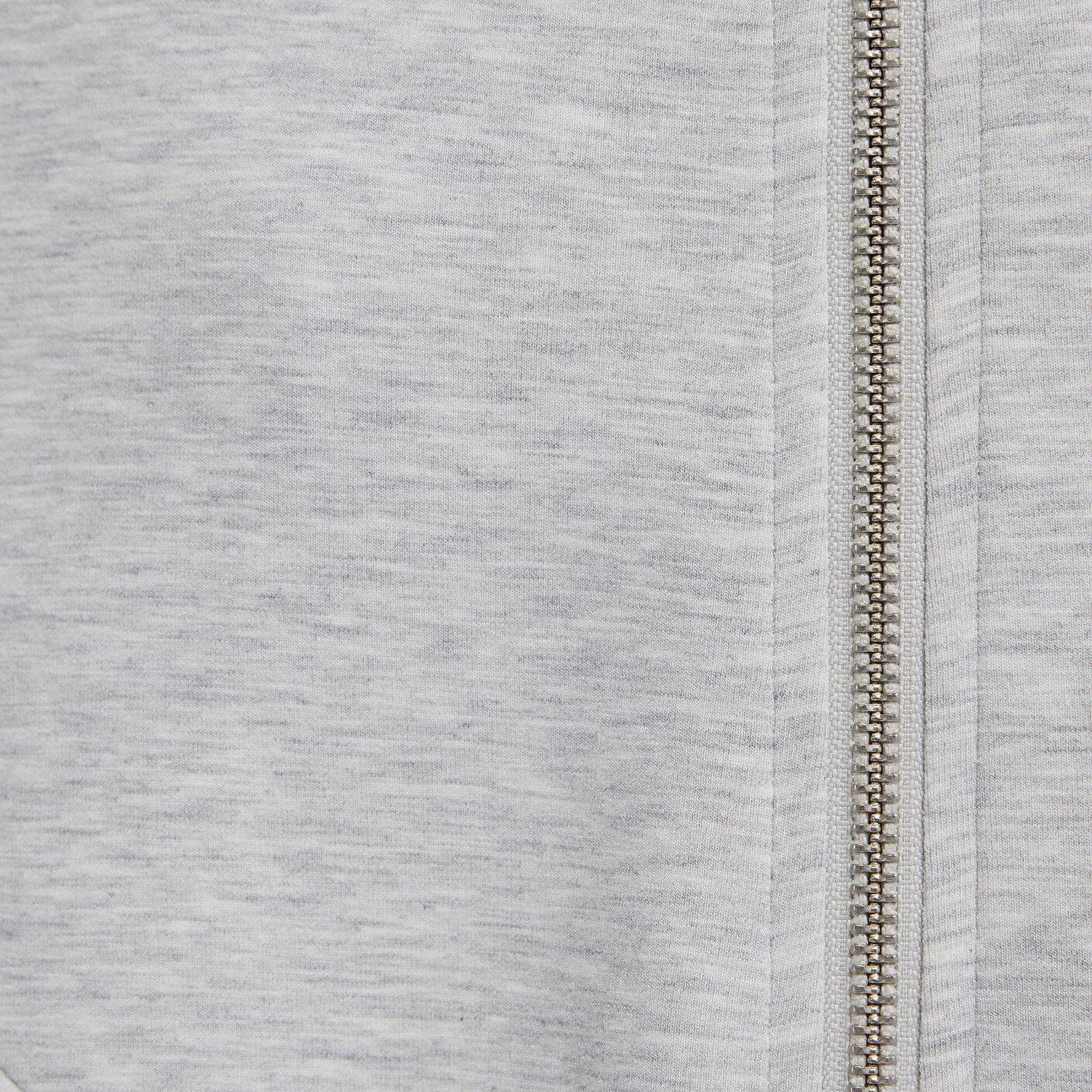 Mavi Dik Yaka Fermuarlı Gri Sweatshirt 1S10506-83096